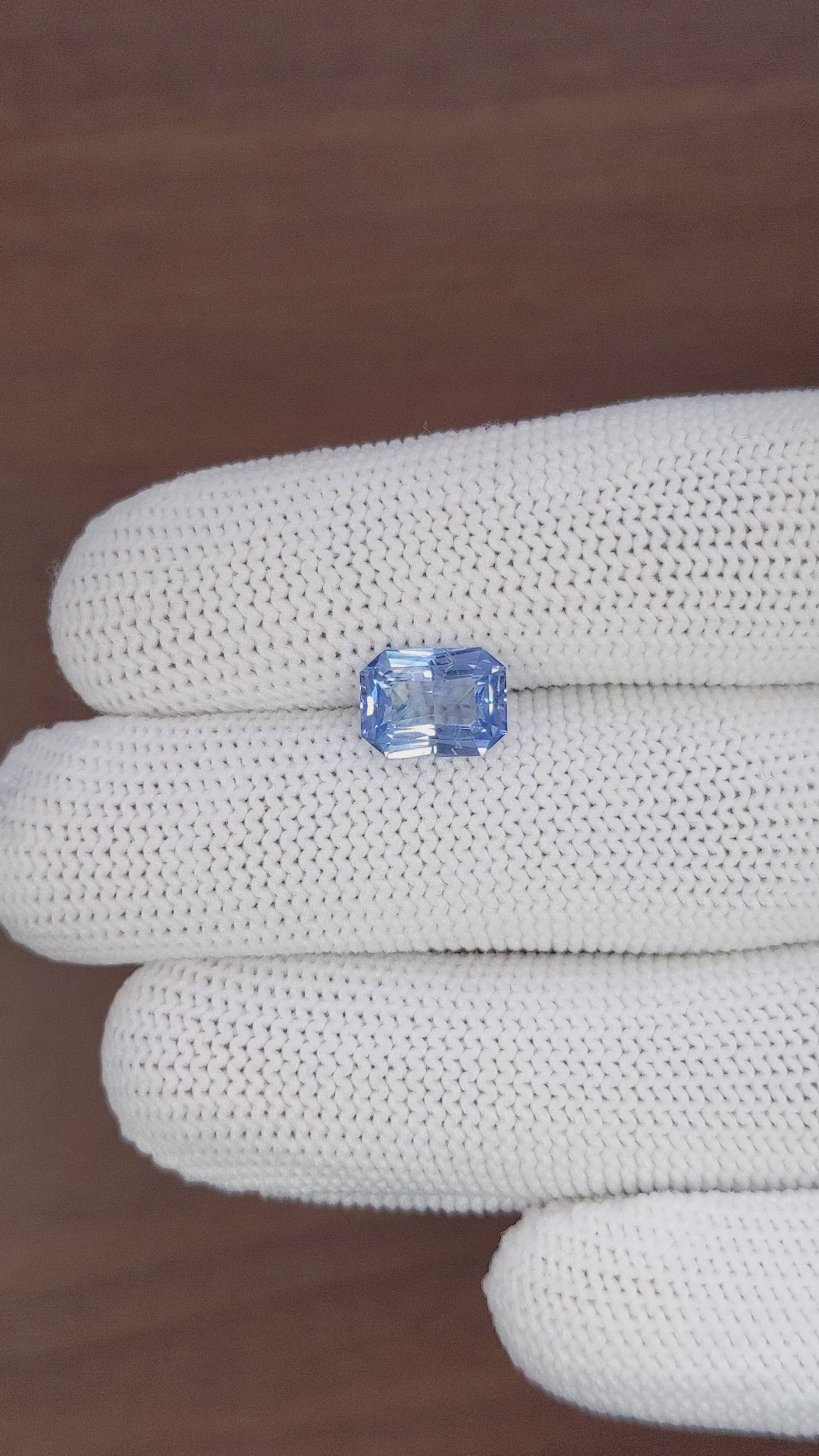 2.95 Ct. Blue Sapphire from Tanzania Size Video
