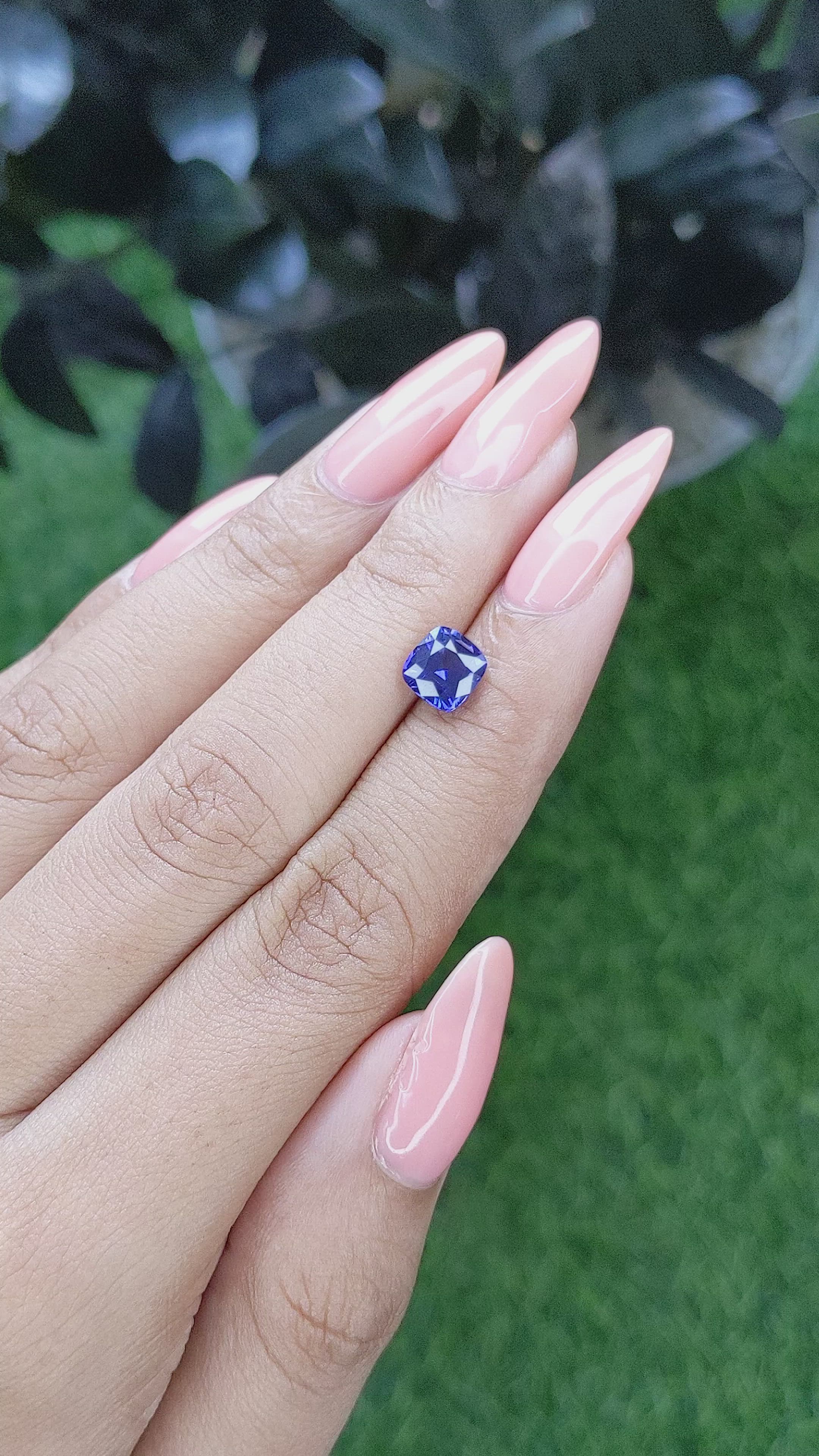 1.64 Ct. Color Change Sapphire from Tanzania Size Video