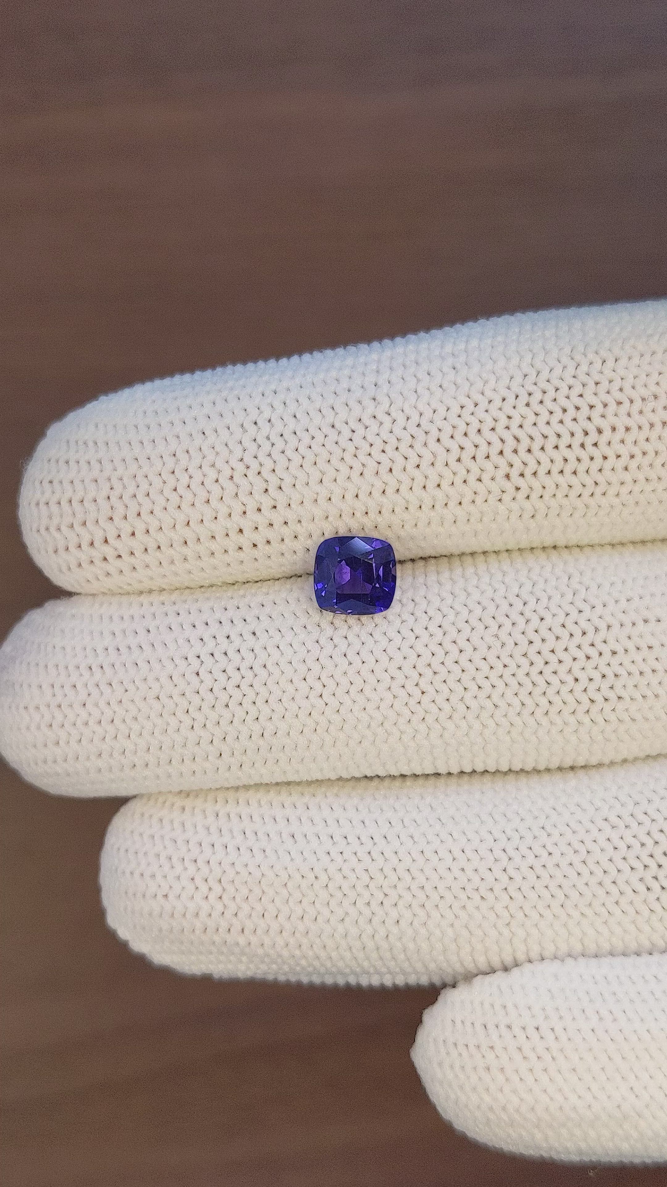 1.64 Ct. Color Change Sapphire from Tanzania Size Video