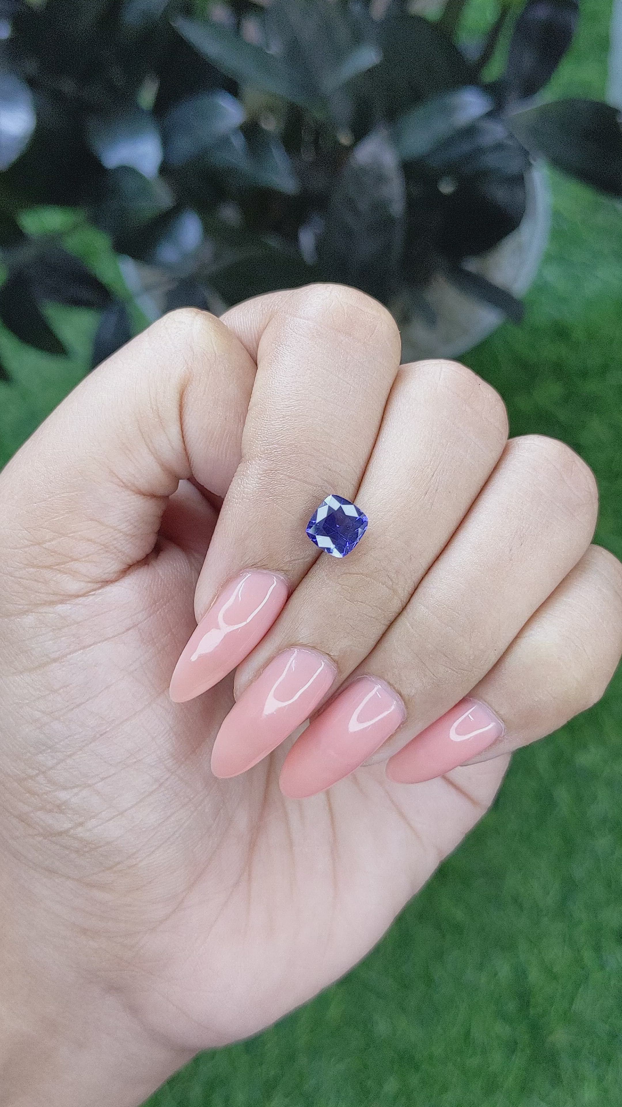 1.64 Ct. Color Change Sapphire from Tanzania Size Video