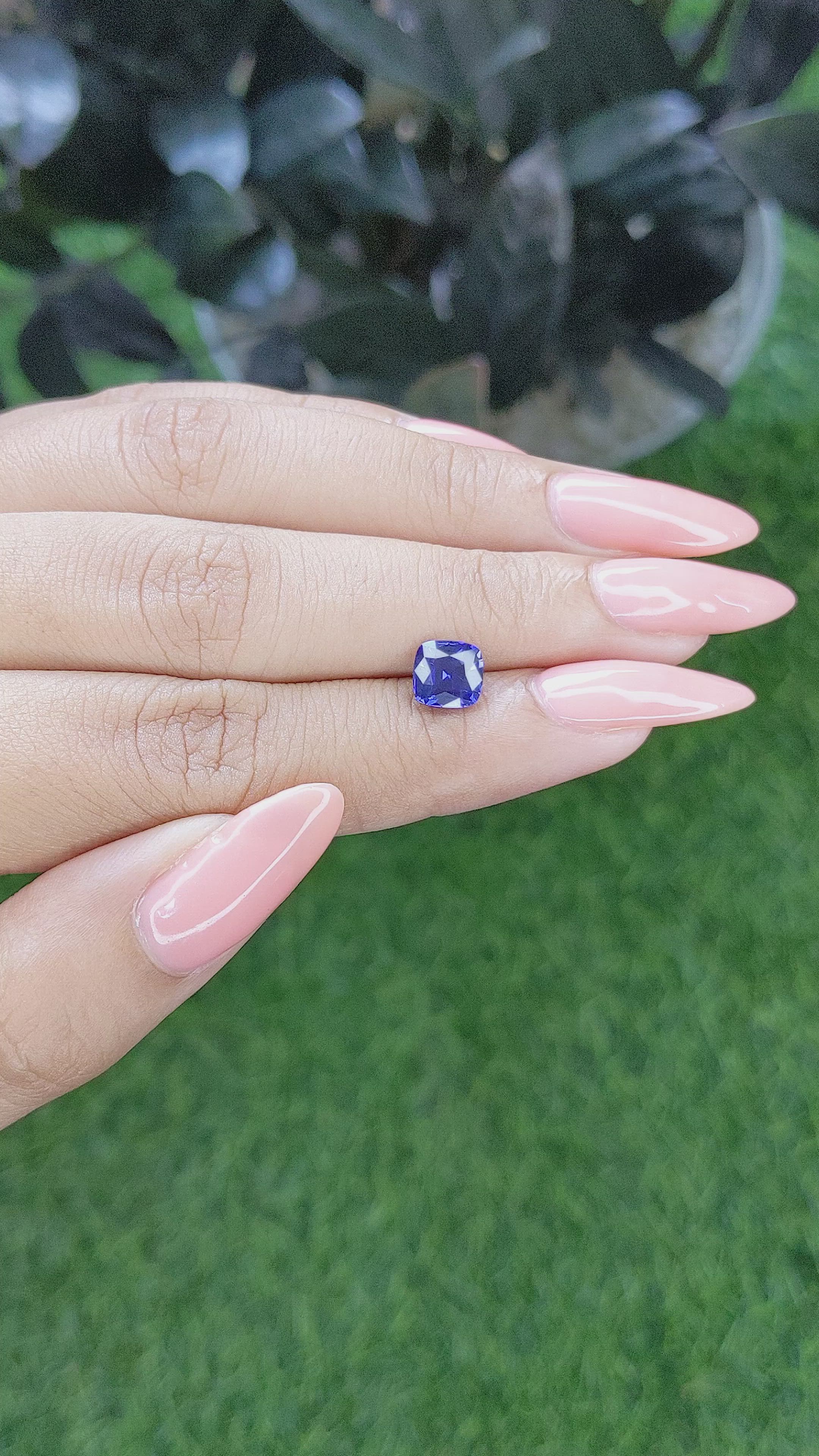 1.64 Ct. Color Change Sapphire from Tanzania Size Video