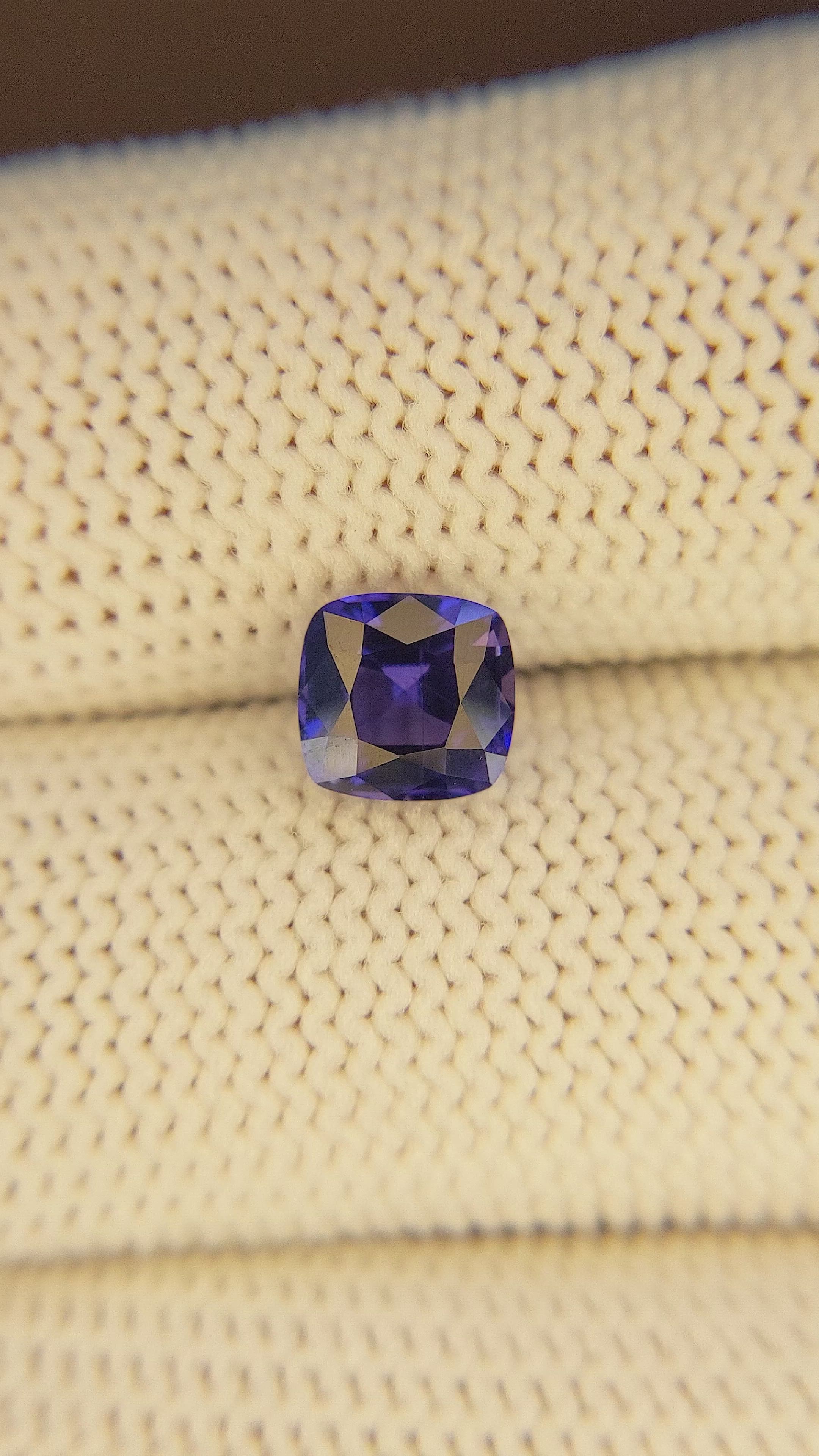 1.64 Ct. Color Change Sapphire from Tanzania Size Video