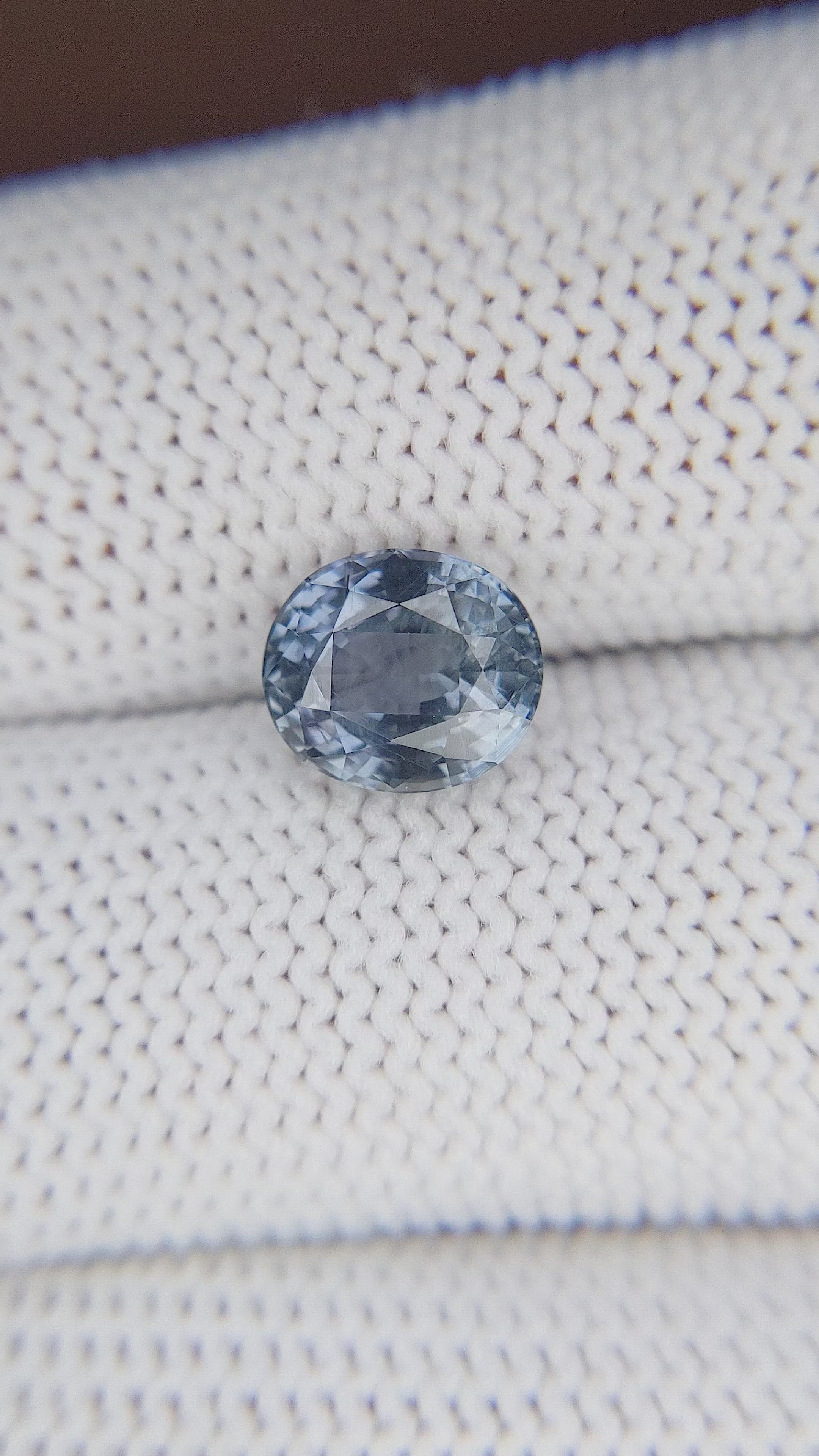 2.60 Ct. Blue Sapphire from Tanzania Size Video