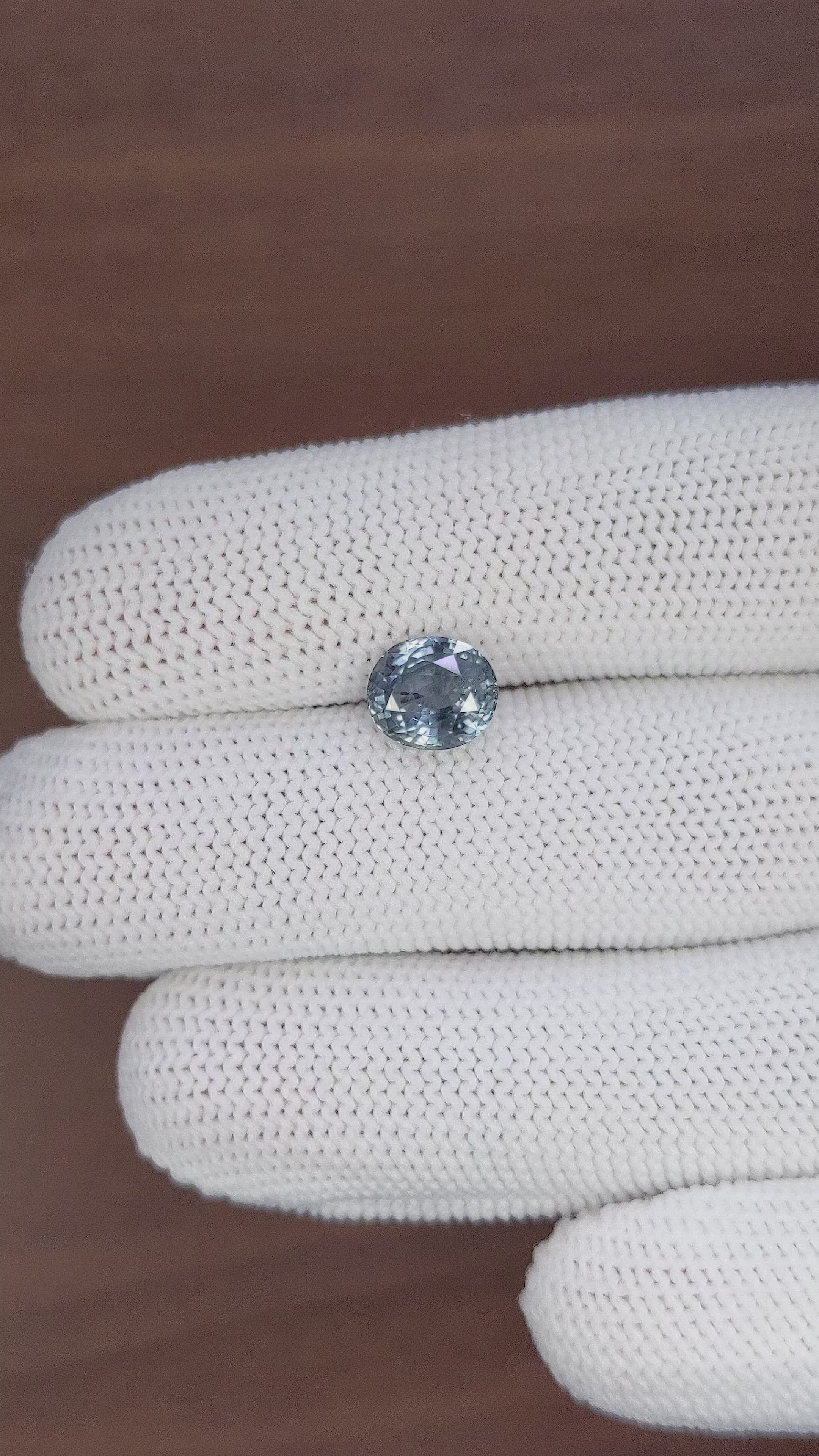 2.60 Ct. Blue Sapphire from Tanzania Size Video