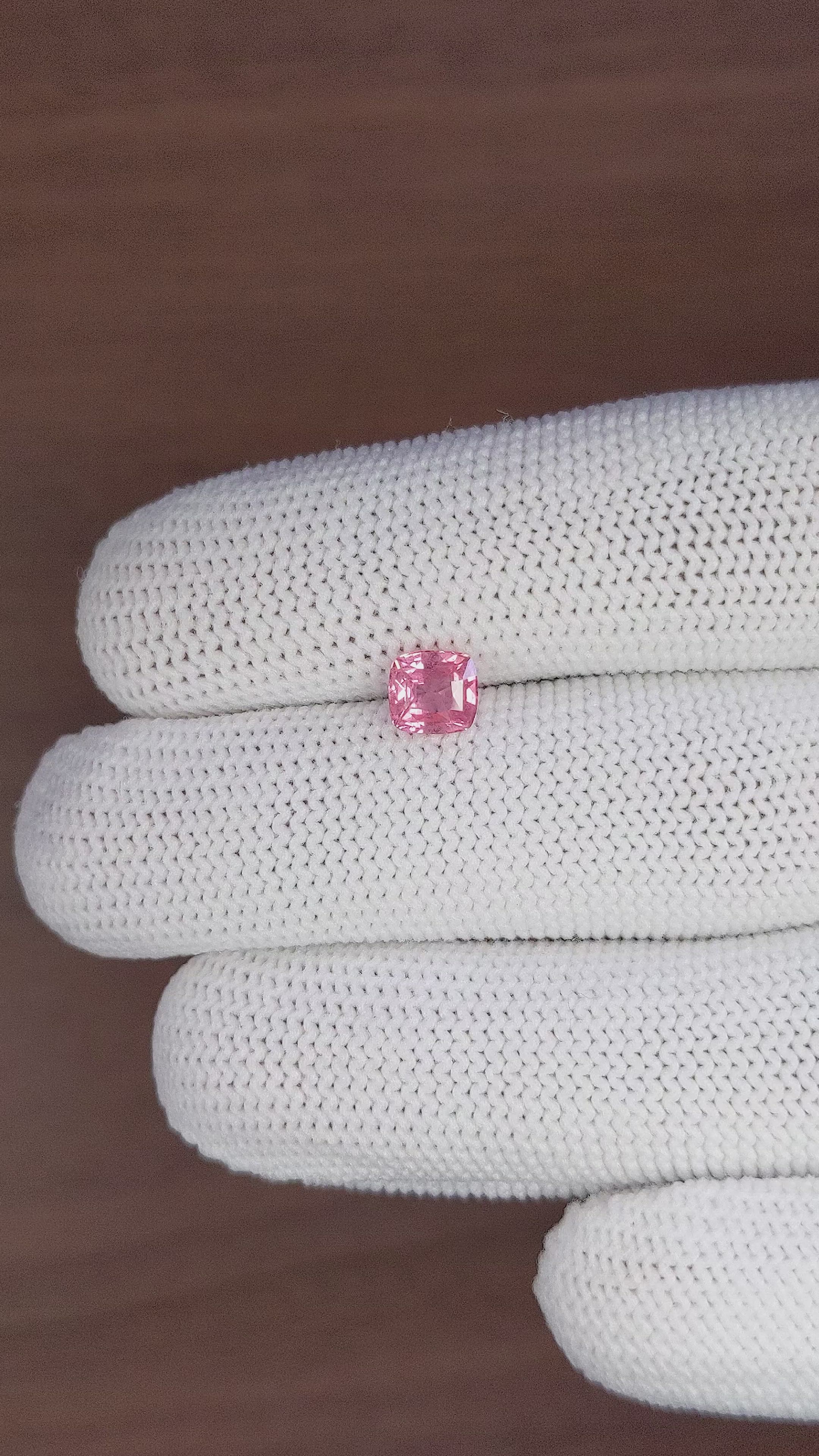 1.18 Ct. Pink Sapphire from Tanzania Size Video