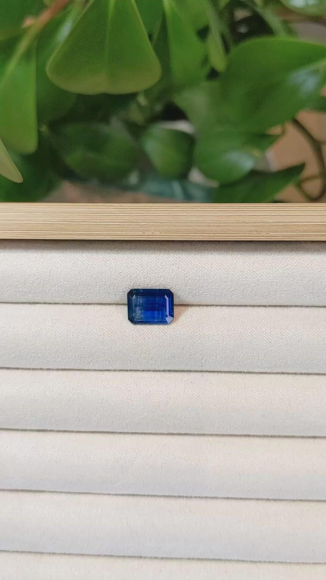 3.86 Ct. Blue Sapphire from Thailand Size Video
