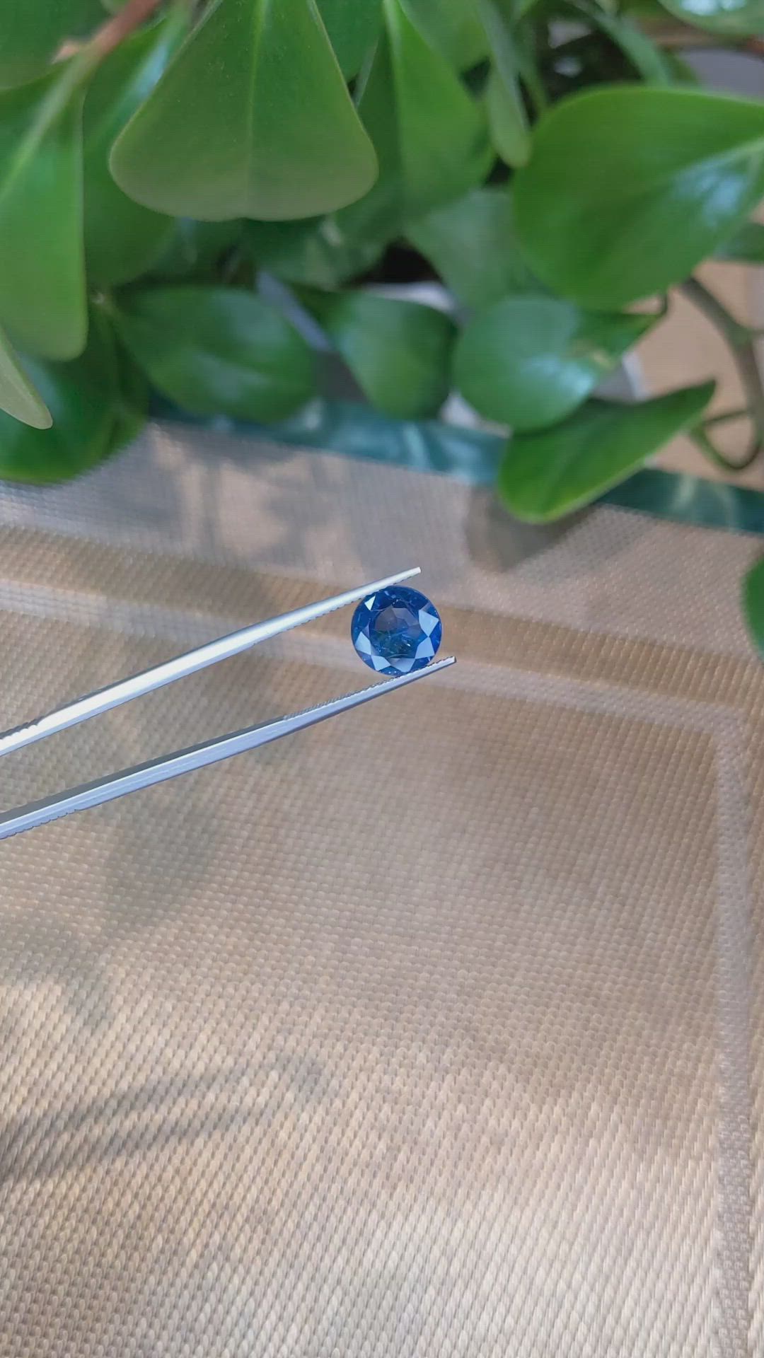 4.34 Ct. Blue Sapphire from Thailand Size Video