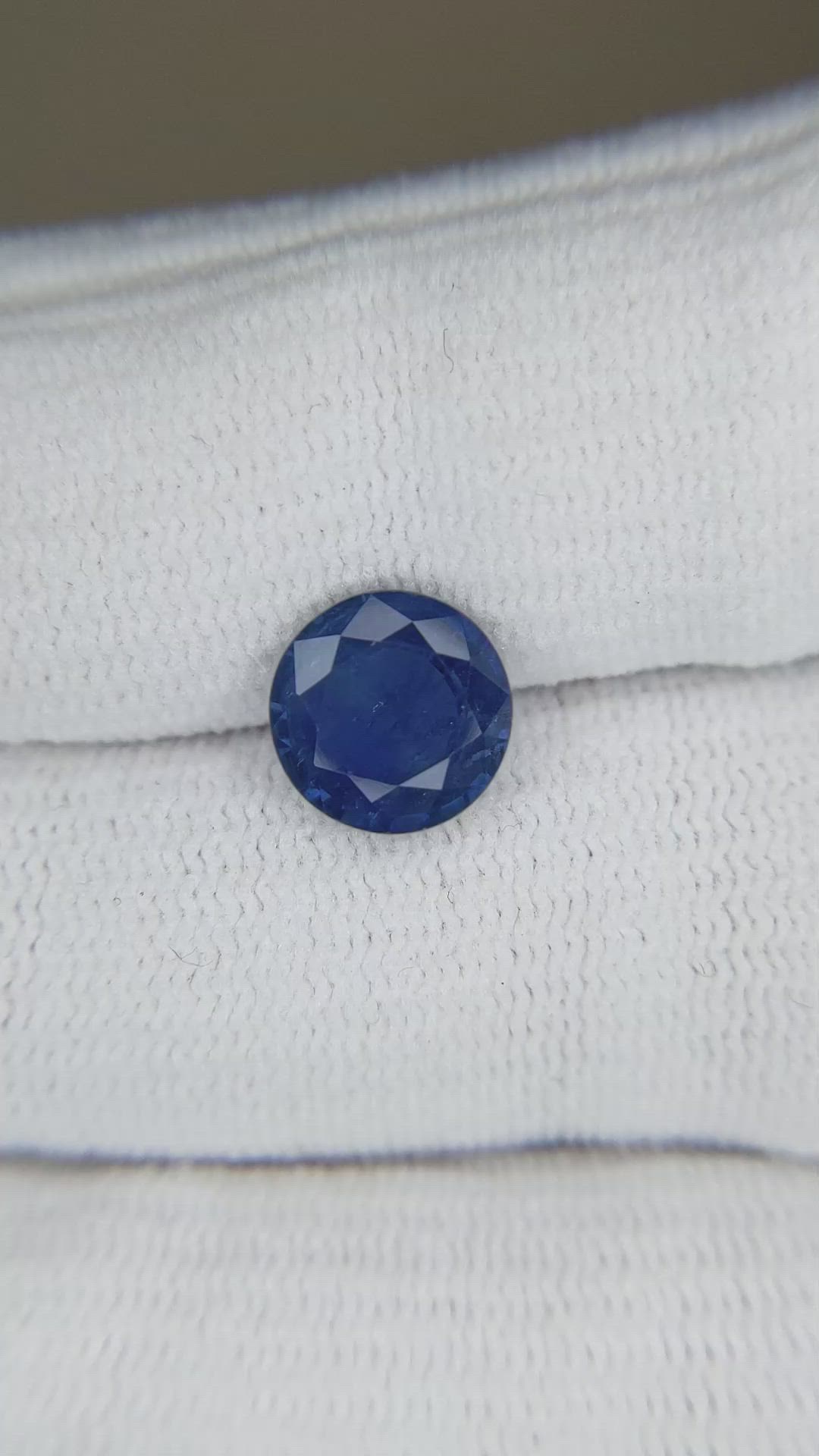 2.58 Ct. Blue Sapphire from Thailand Size Video