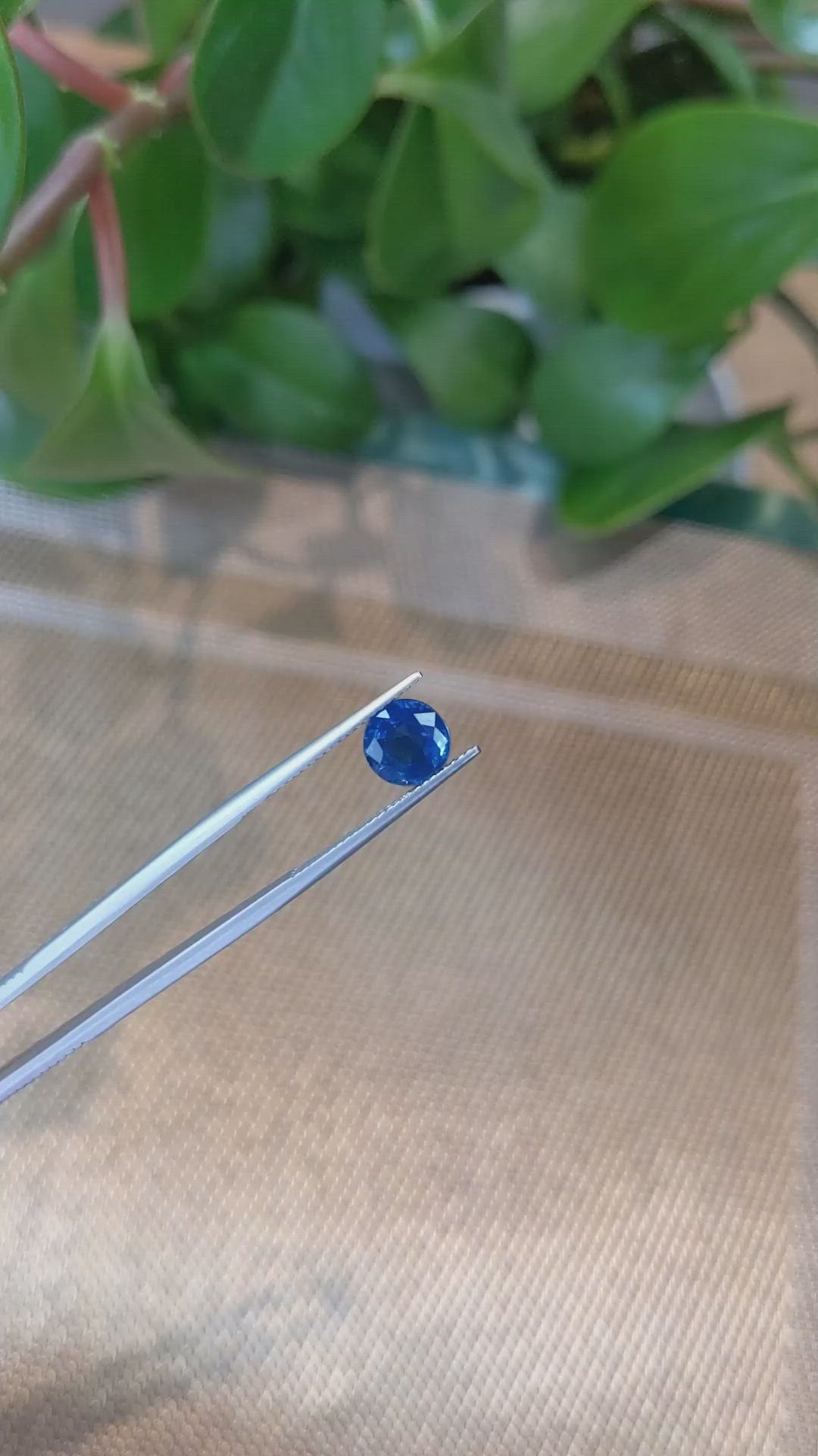 2.24 Ct. Blue Sapphire from Thailand Size Video