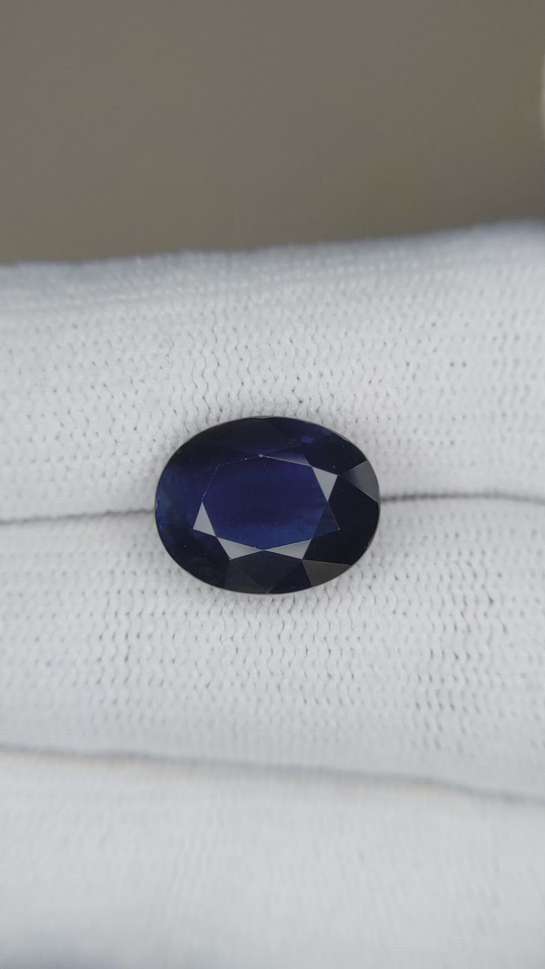 6.01 Ct. Blue Sapphire from Madagascar Size Video