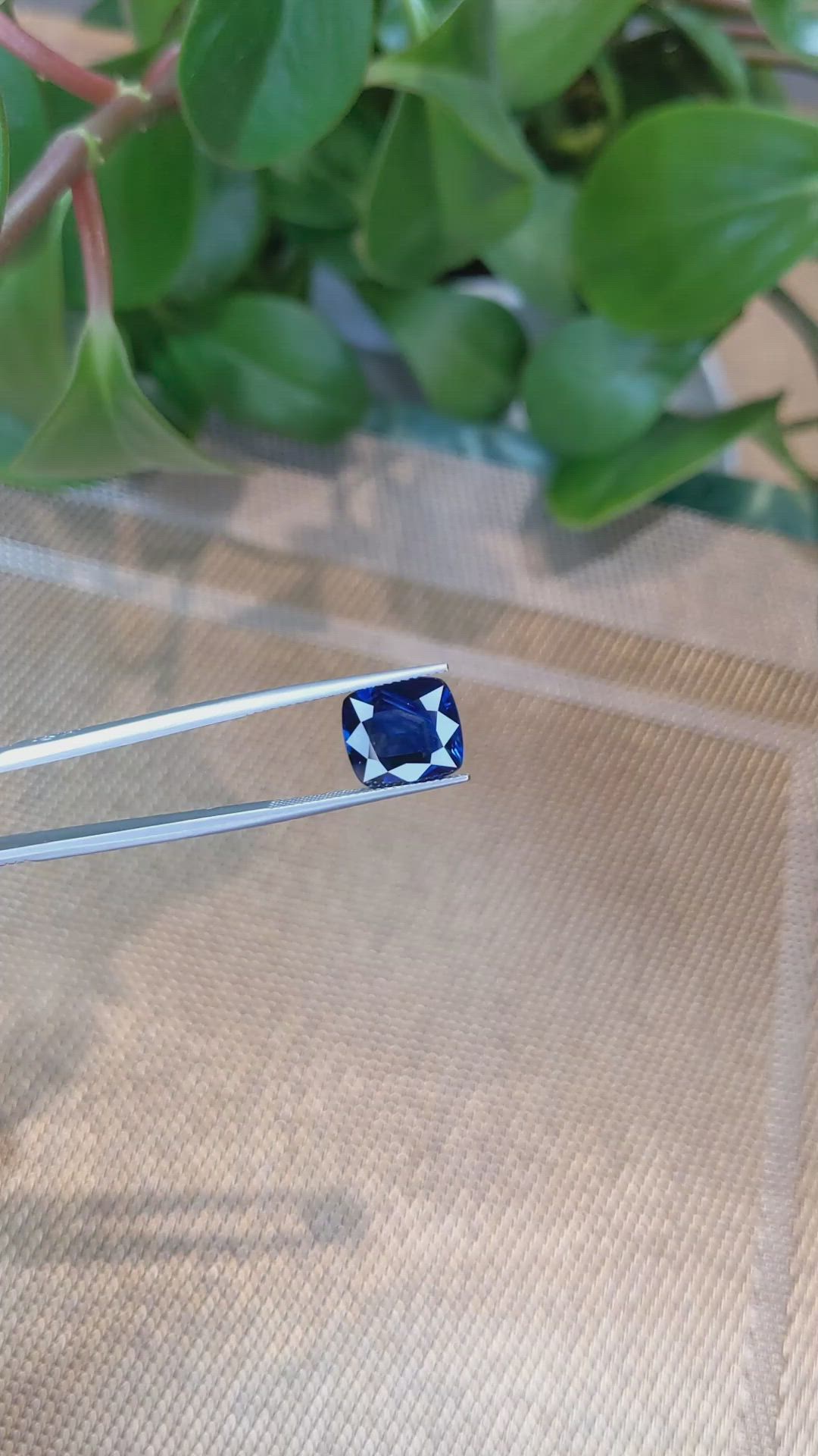 5.56 Ct. Blue Sapphire from Madagascar Size Video