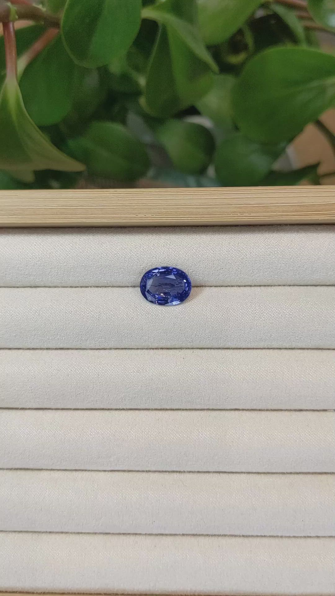 5.01 Ct. Blue Sapphire from Madagascar Size Video