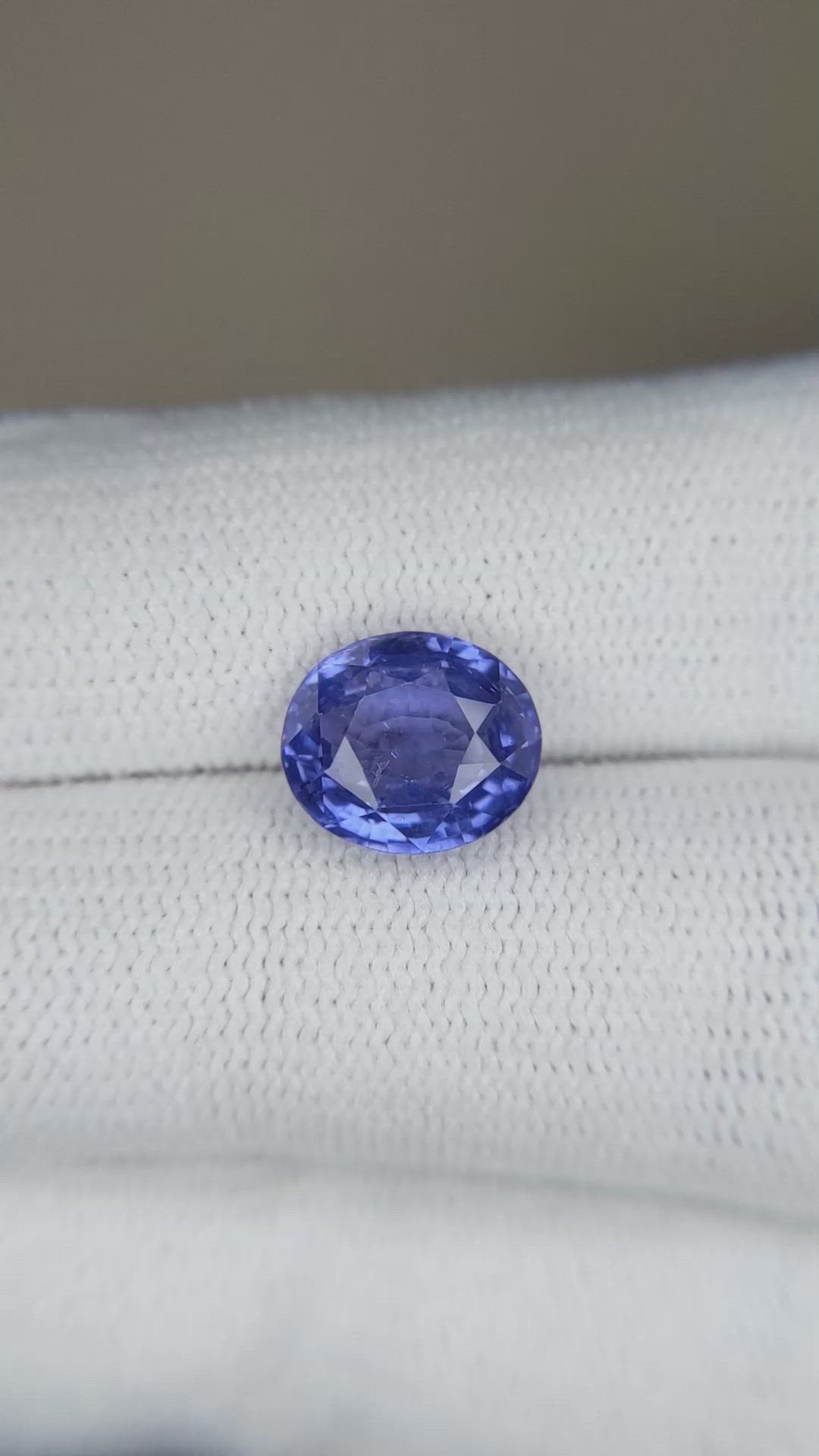 3.64 Ct. Blue Sapphire from Madagascar Size Video
