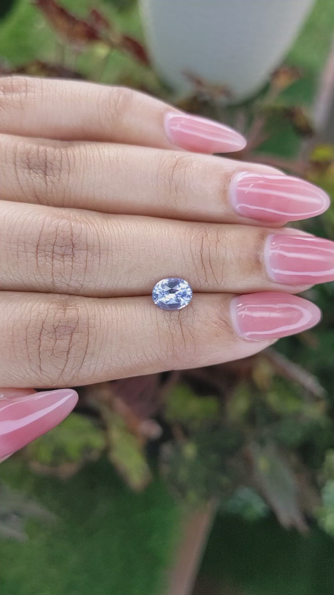 1.35 Ct. Blue Sapphire from Ceylon (Sri Lanka) Size Video