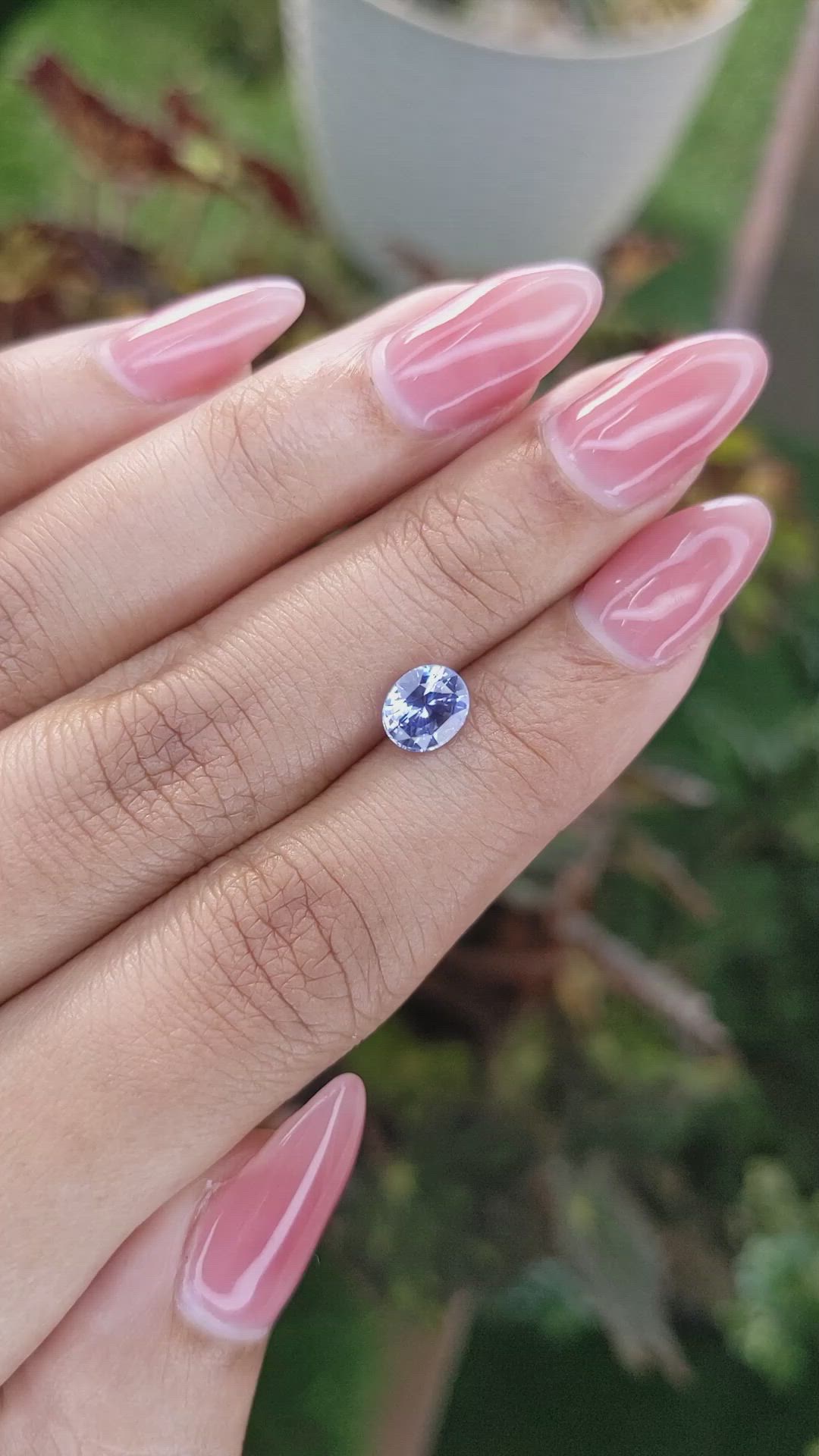 1.31 Ct. Blue Sapphire from Ceylon (Sri Lanka) Size Video