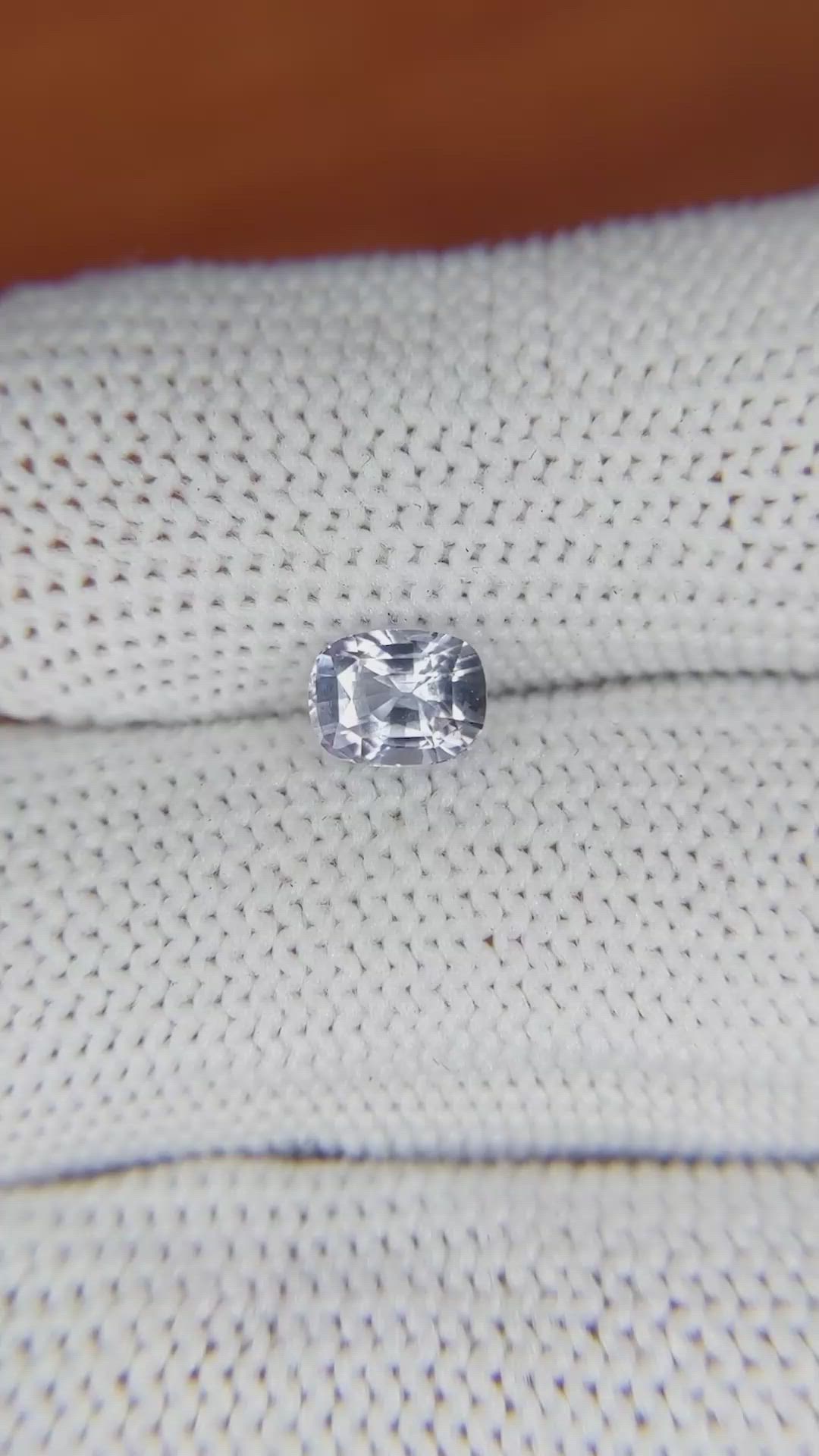 1.10 Ct. Violet Sapphire from Ceylon (Sri Lanka) Size Video