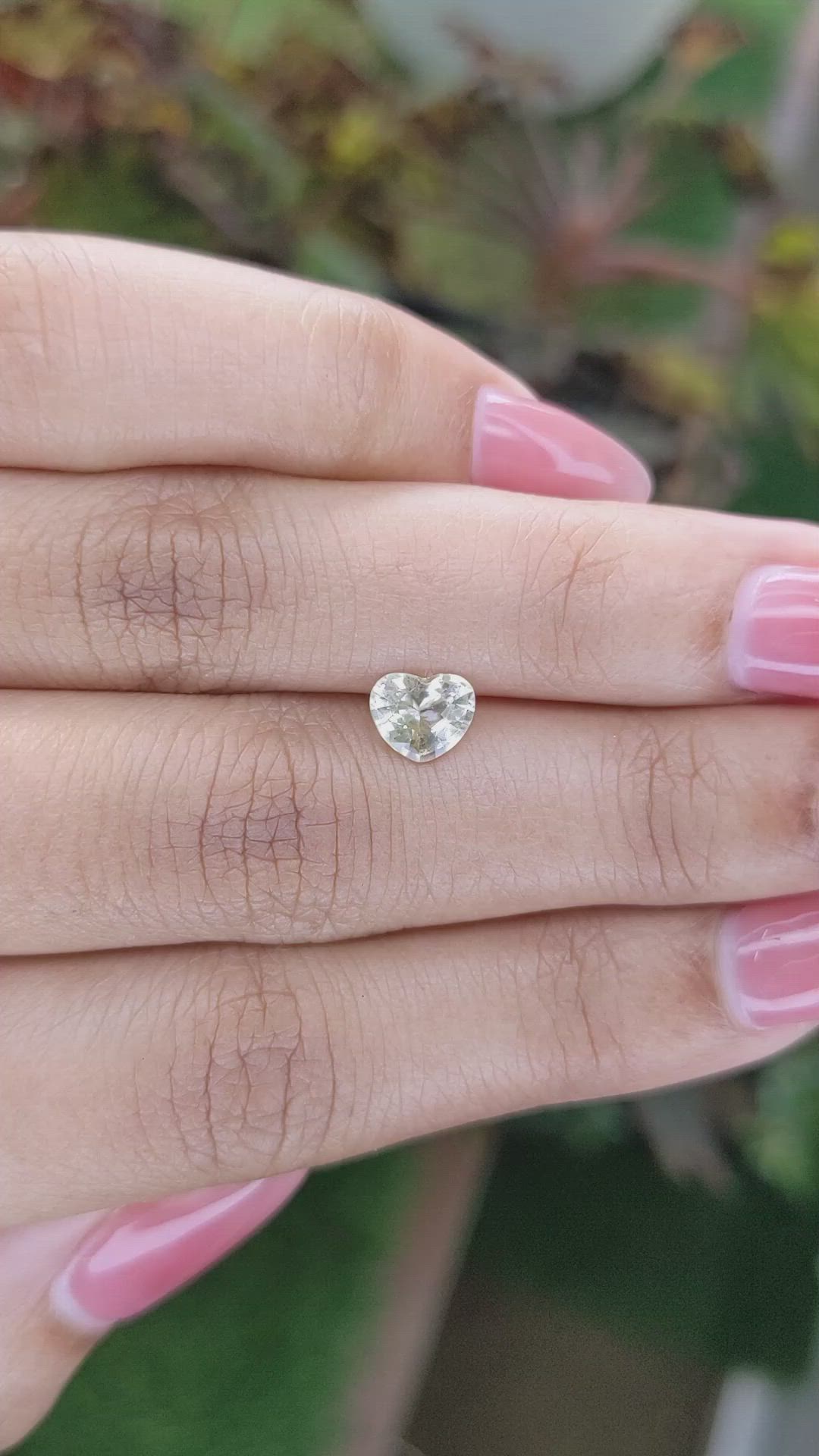 0.99 Ct. Yellow Sapphire from Ceylon (Sri Lanka) Size Video