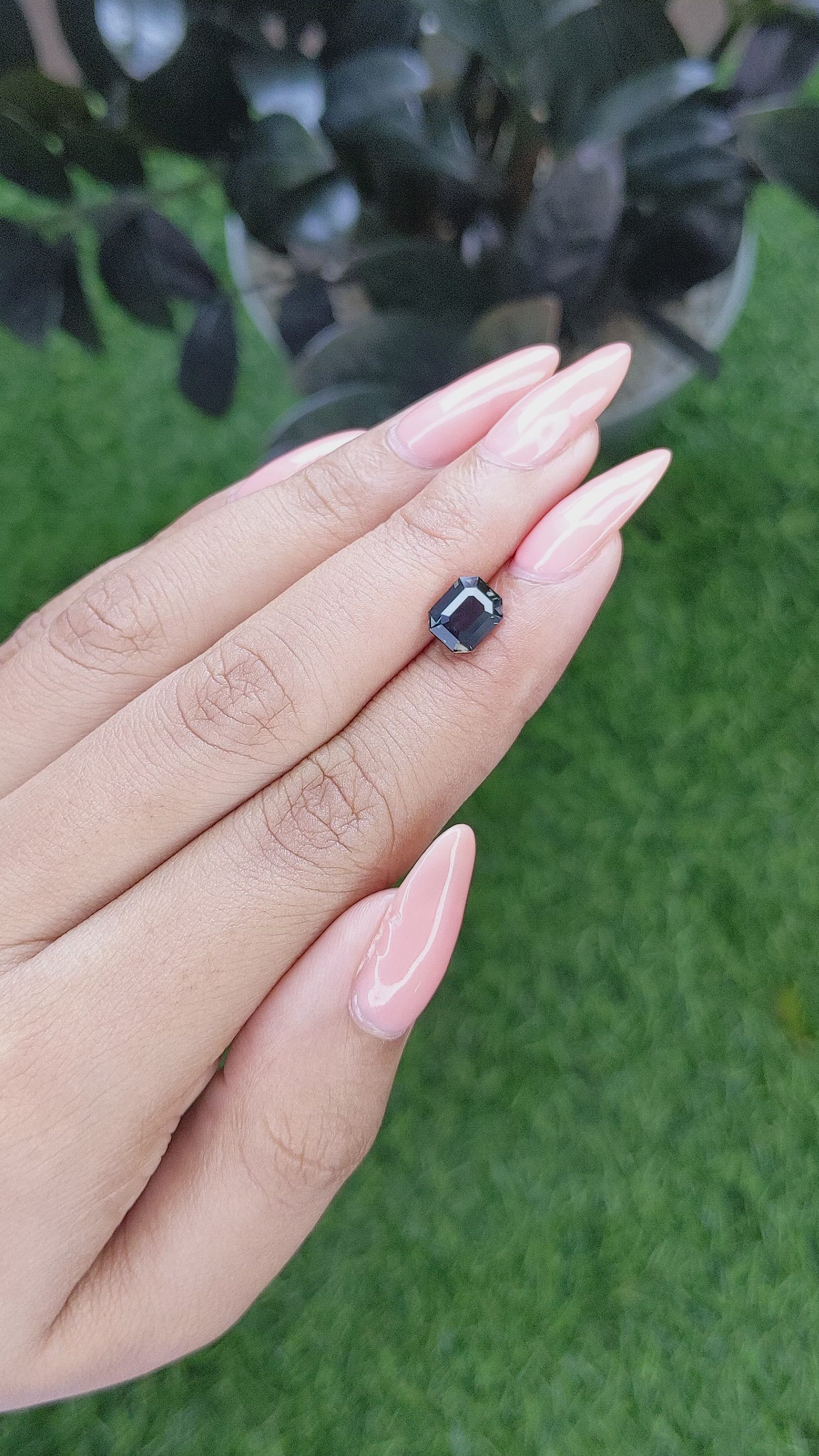 2.08 Ct. Color Change Sapphire from Tanzania Size Video