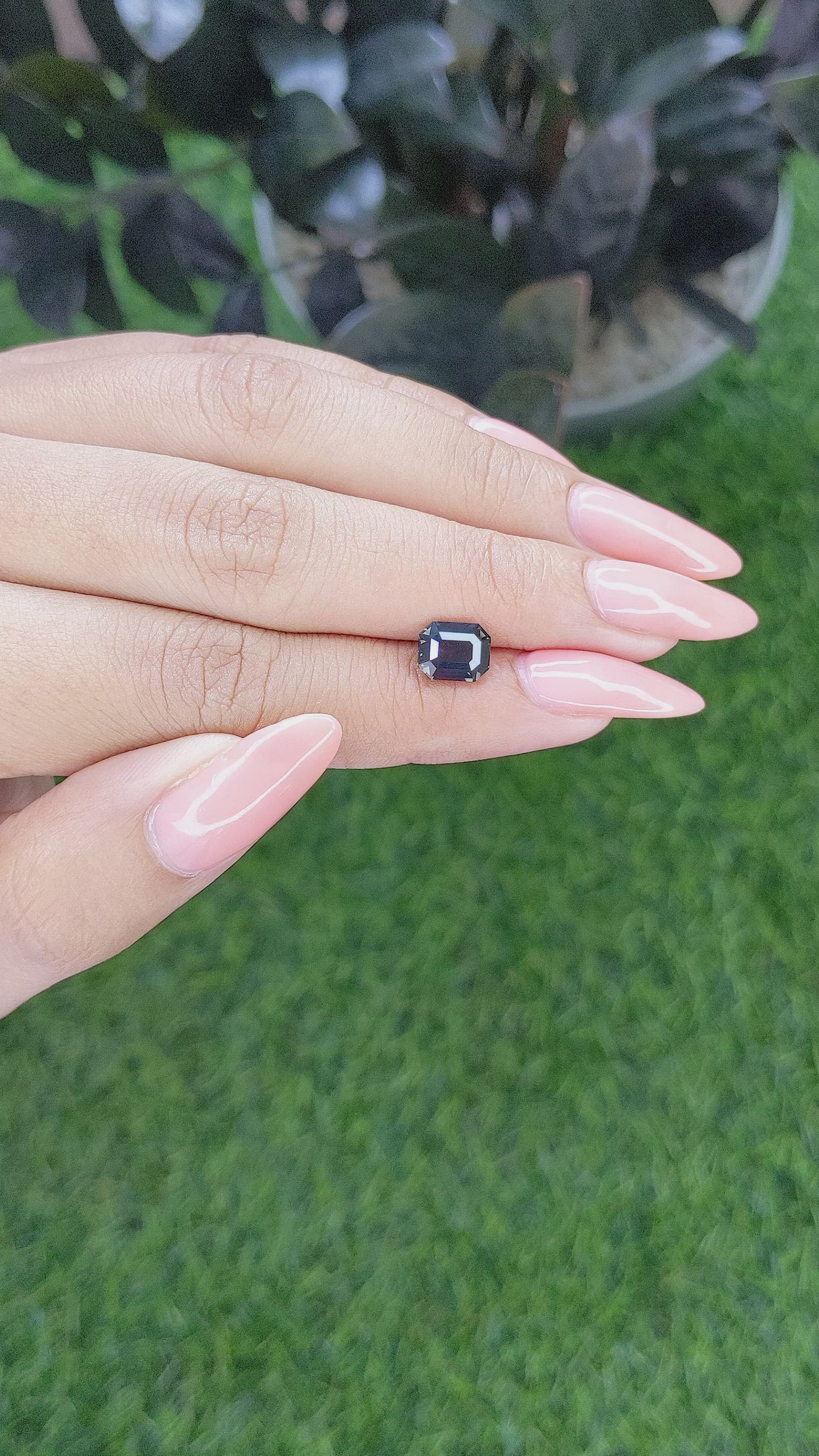 2.08 Ct. Color Change Sapphire from Tanzania Size Video