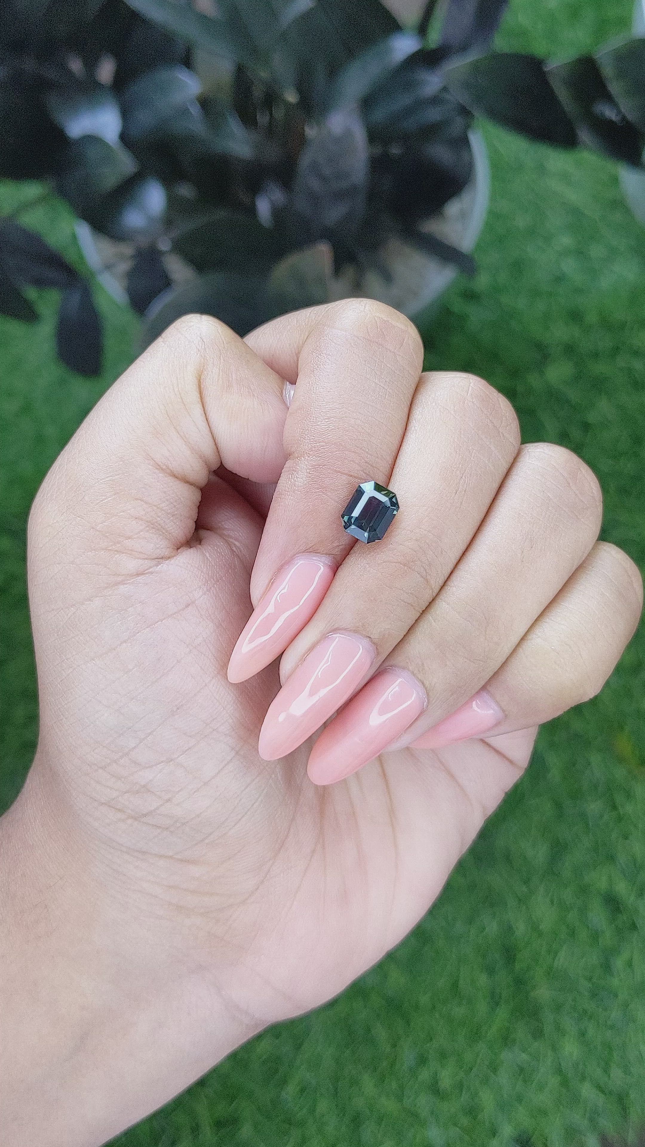 2.08 Ct. Color Change Sapphire from Tanzania Size Video