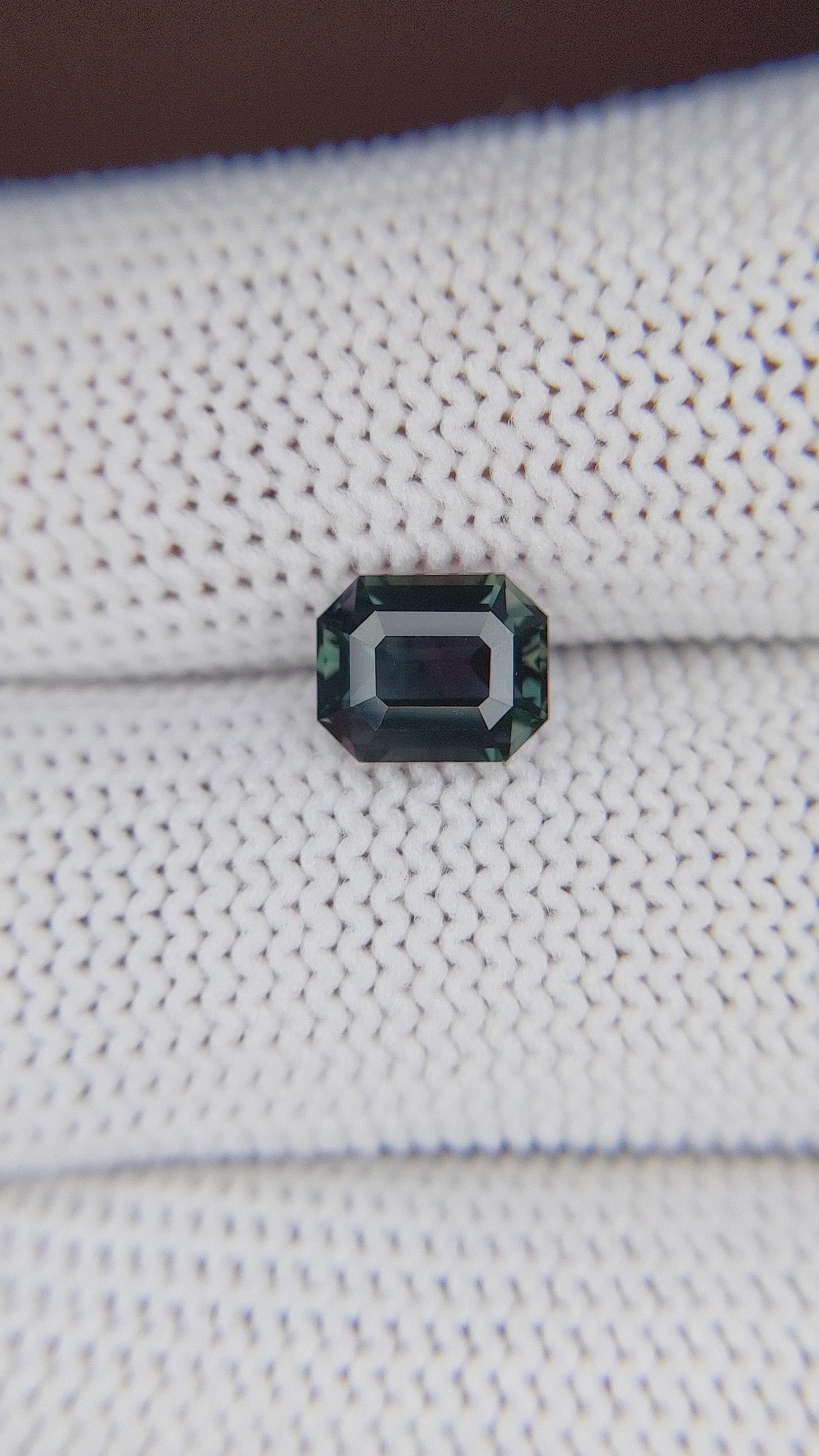 2.08 Ct. Color Change Sapphire from Tanzania Size Video
