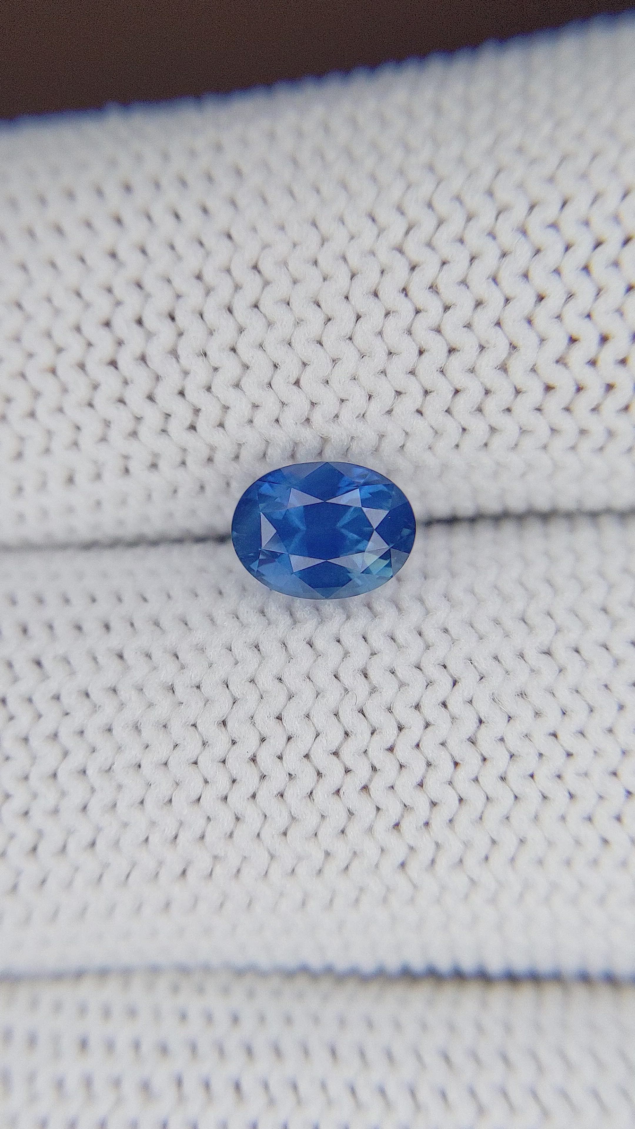1.62 Ct. Blue Sapphire from Madagascar Size Video