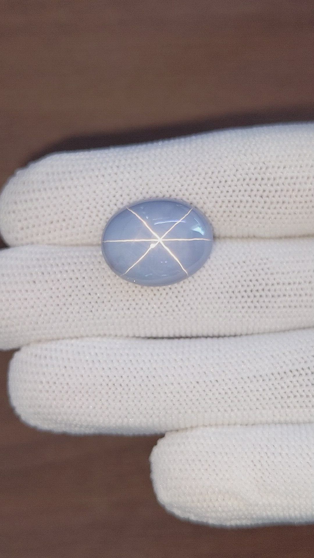 27.14 Ct. Grey Star Sapphire from Ceylon (Sri Lanka) Size Video