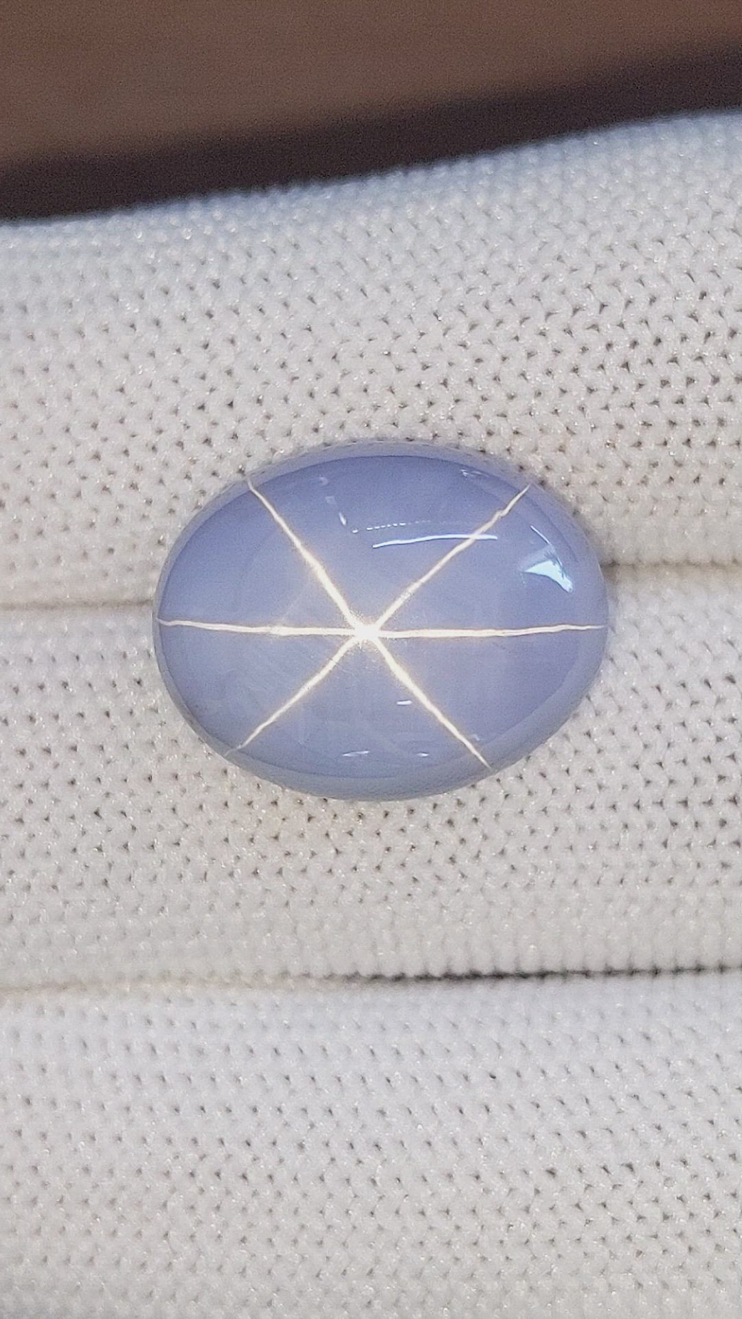 27.14 Ct. Grey Star Sapphire from Ceylon (Sri Lanka) Size Video