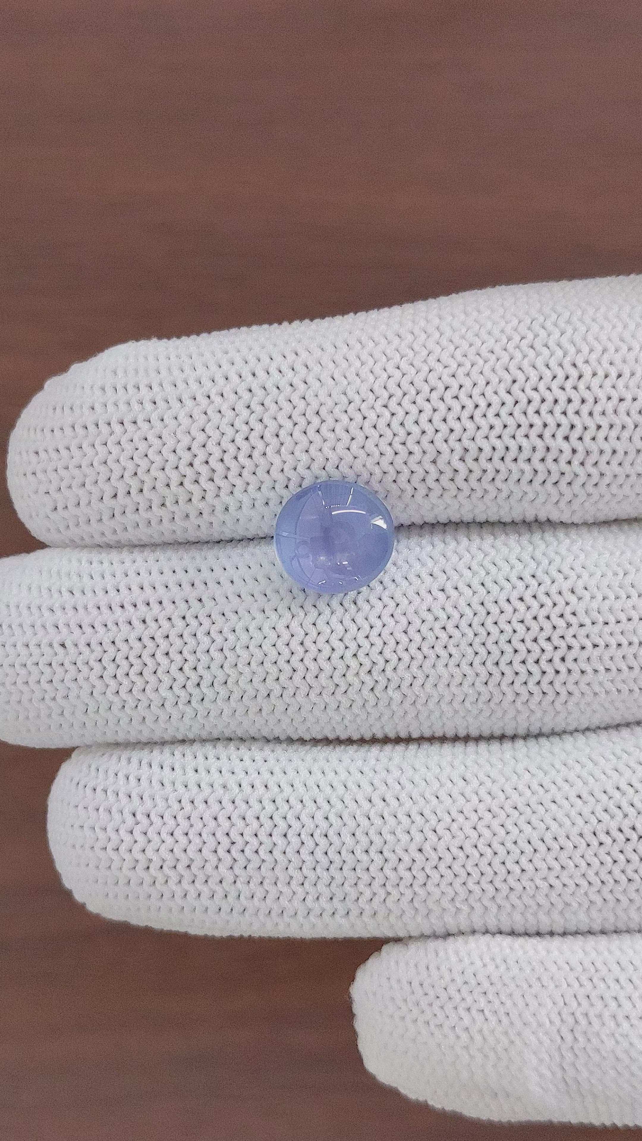 4.62 Ct. Blue Star Sapphire from Ceylon (Sri Lanka) Size Video