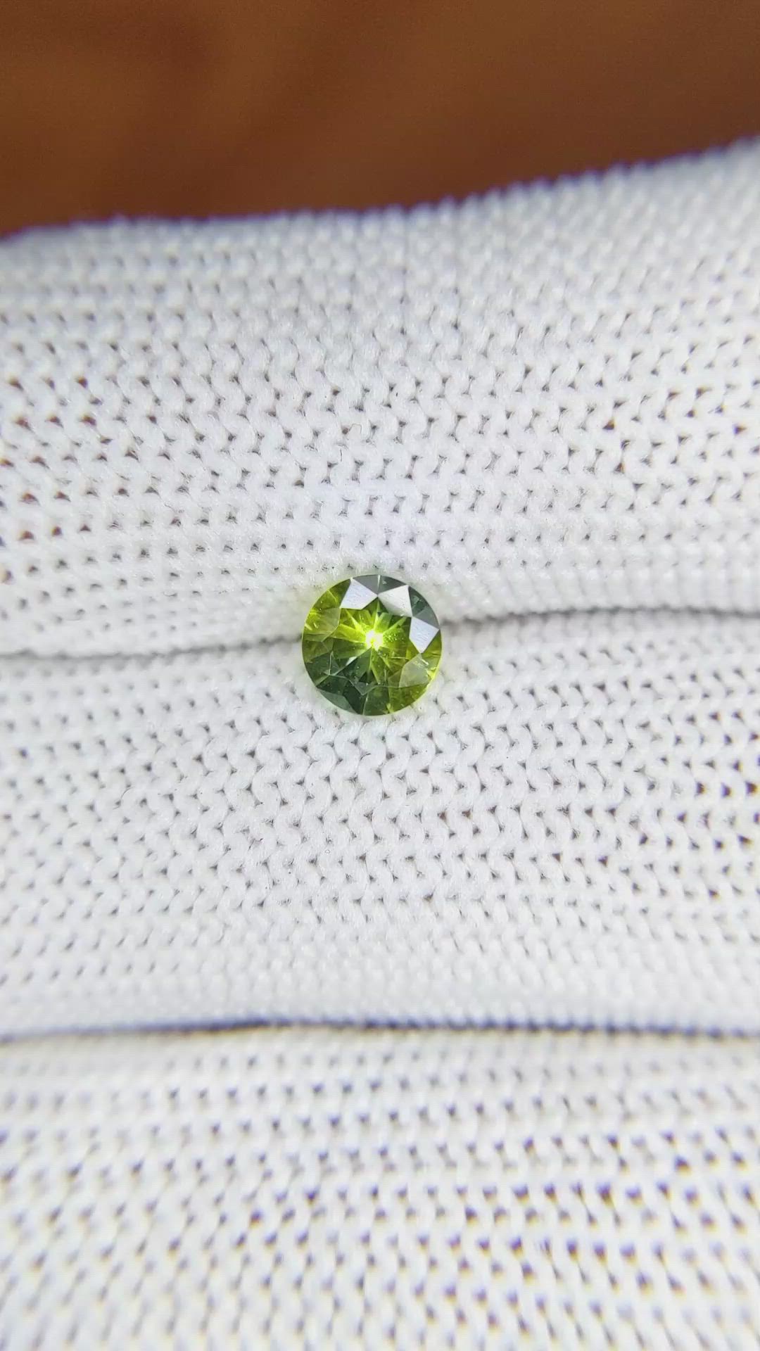 0.63 Ct. Bi Color / Parti Sapphire from Madagascar Size Video
