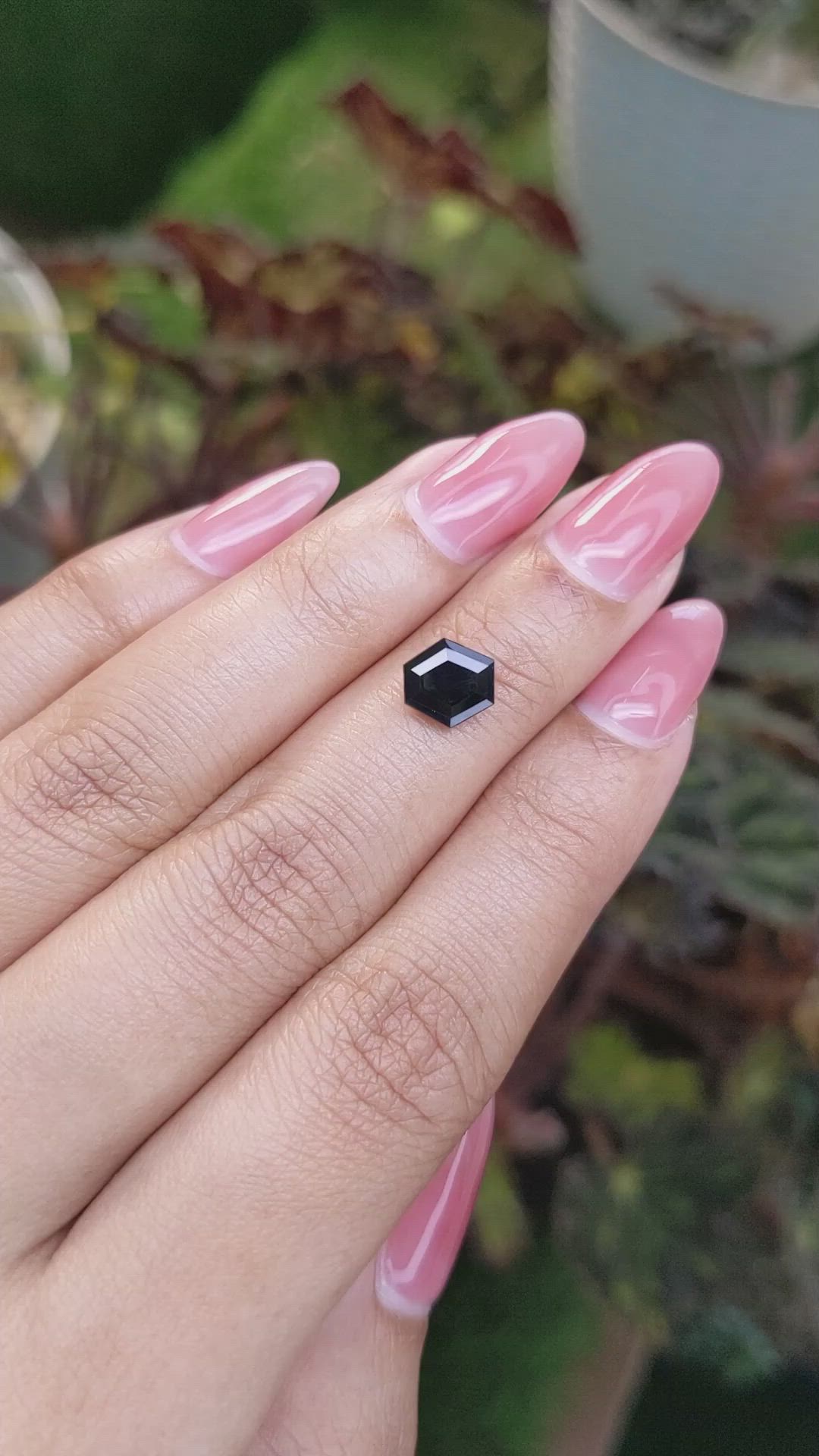 1.60 Ct. Green Sapphire from Madagascar Size Video