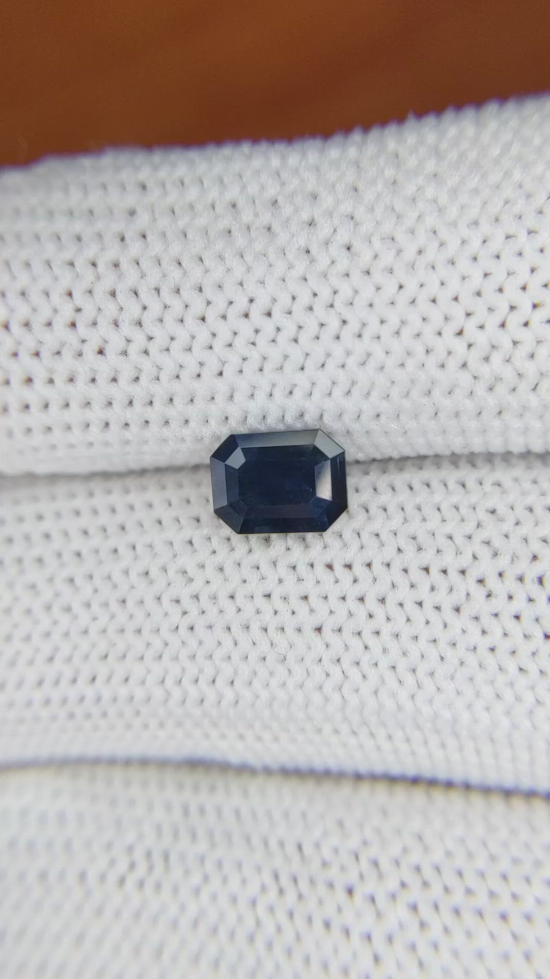 1.28 Ct. Blue Sapphire from Madagascar Size Video