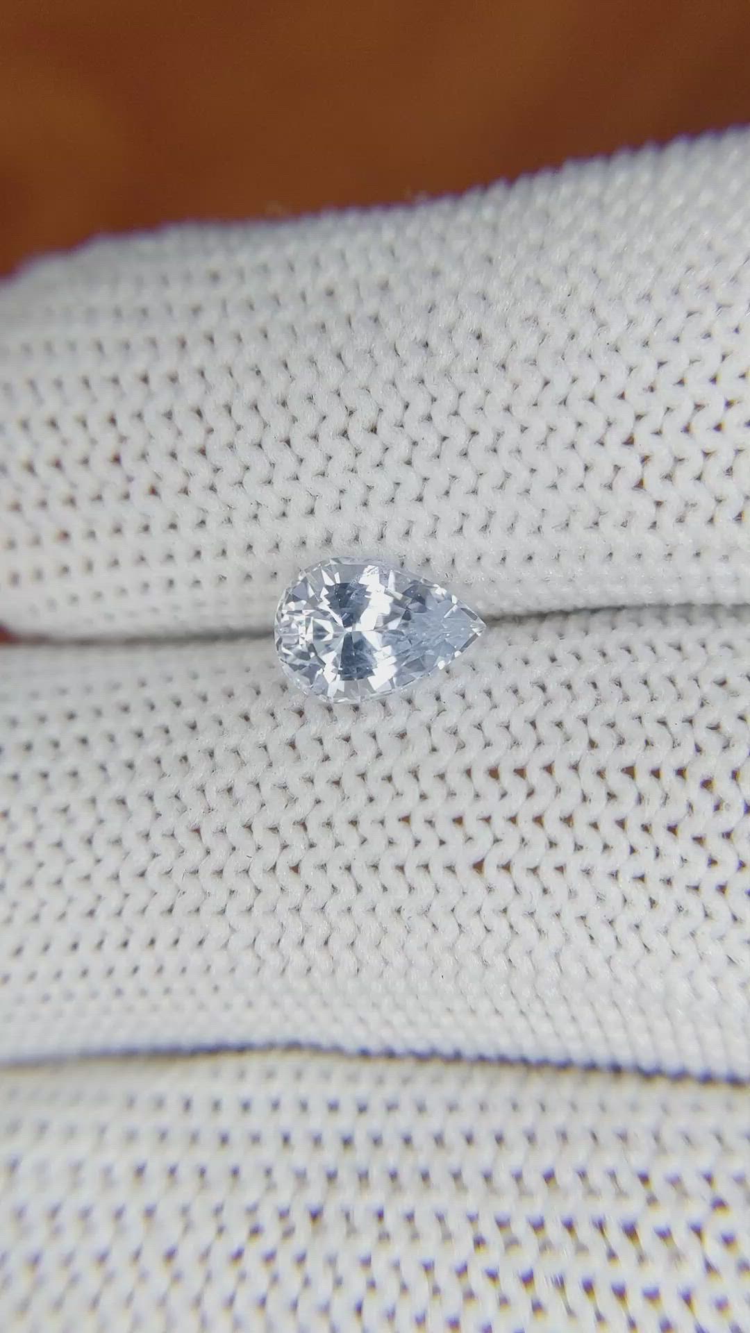 1.17 Ct. Blue Sapphire from Ceylon (Sri Lanka) Size Video