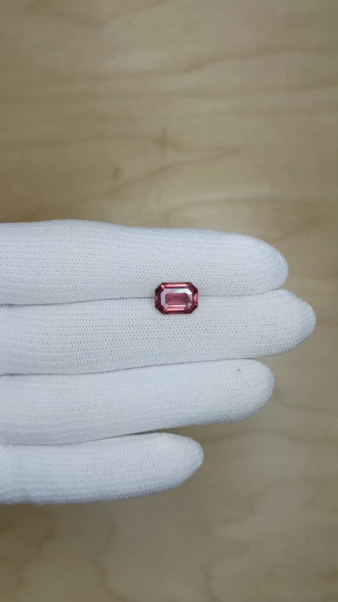 3.02 Ct. Padparadscha Sapphire from Madagascar Size Video