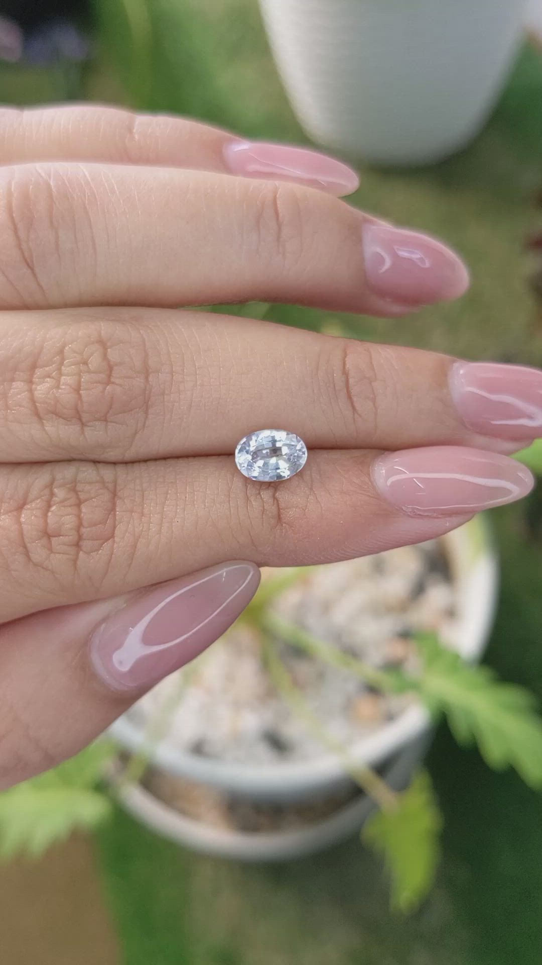 1.32 Ct. Blue Sapphire from Ceylon (Sri Lanka) Size Video