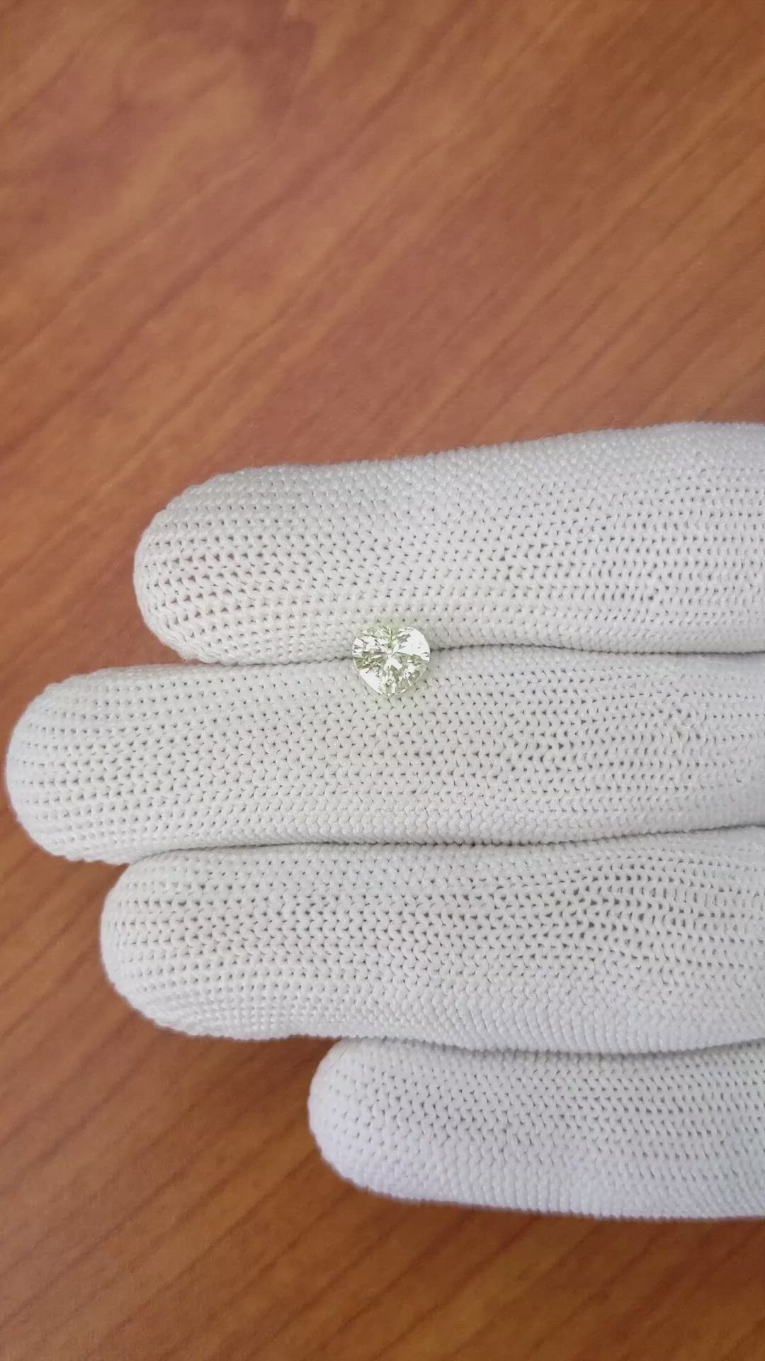 1.34 Ct. Yellow Sapphire from Ceylon (Sri Lanka) Size Video