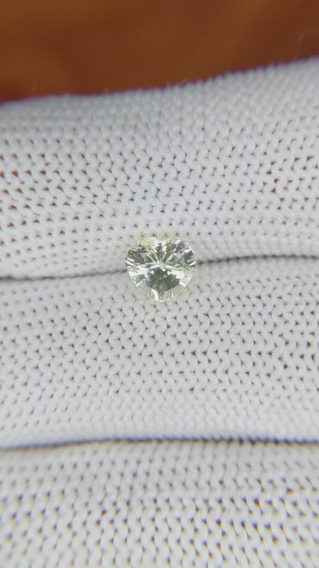 1.34 Ct. Yellow Sapphire from Ceylon (Sri Lanka) Size Video