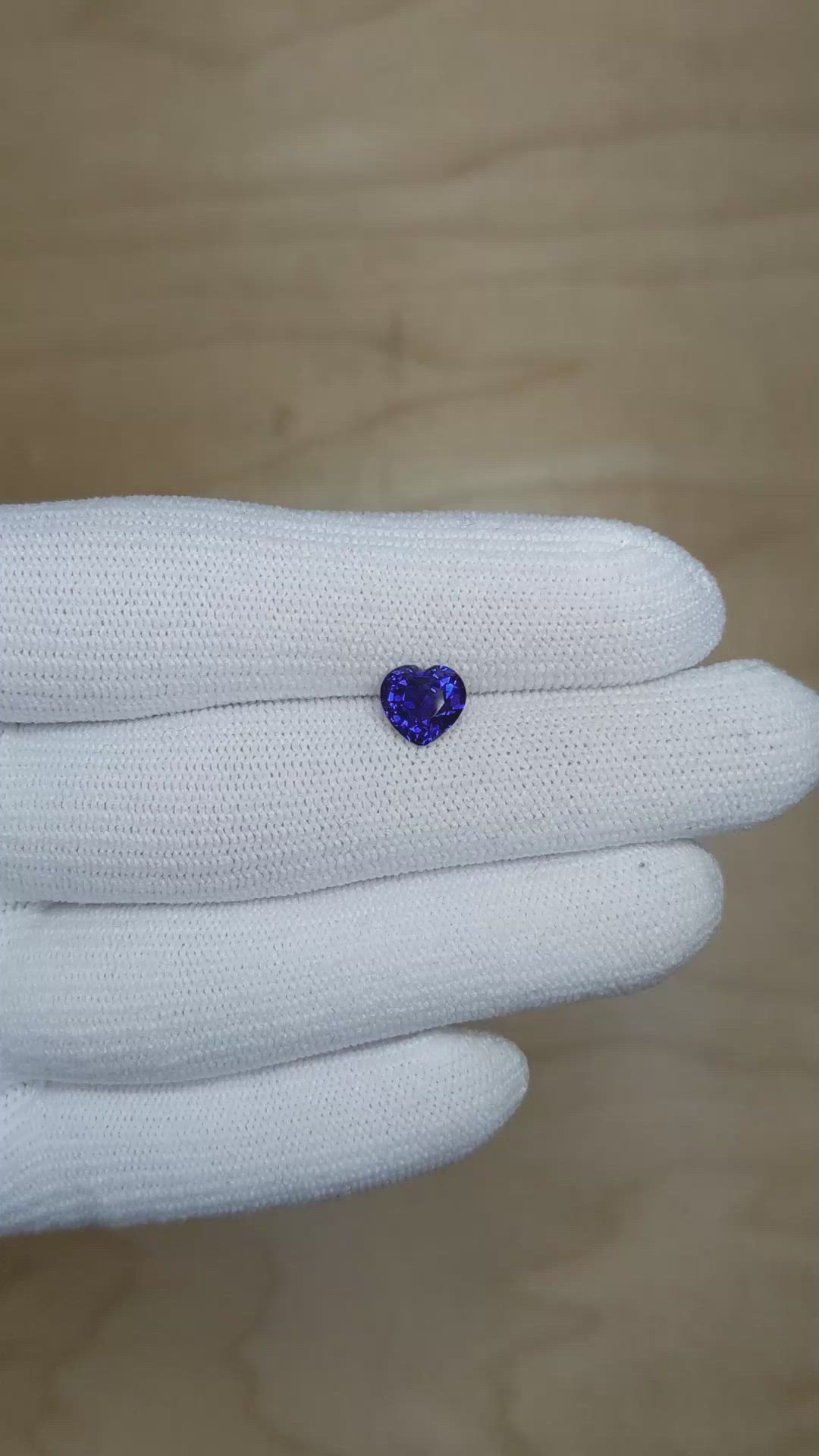 1.73 Ct. Color Change Sapphire from Ceylon (Sri Lanka) Size Video