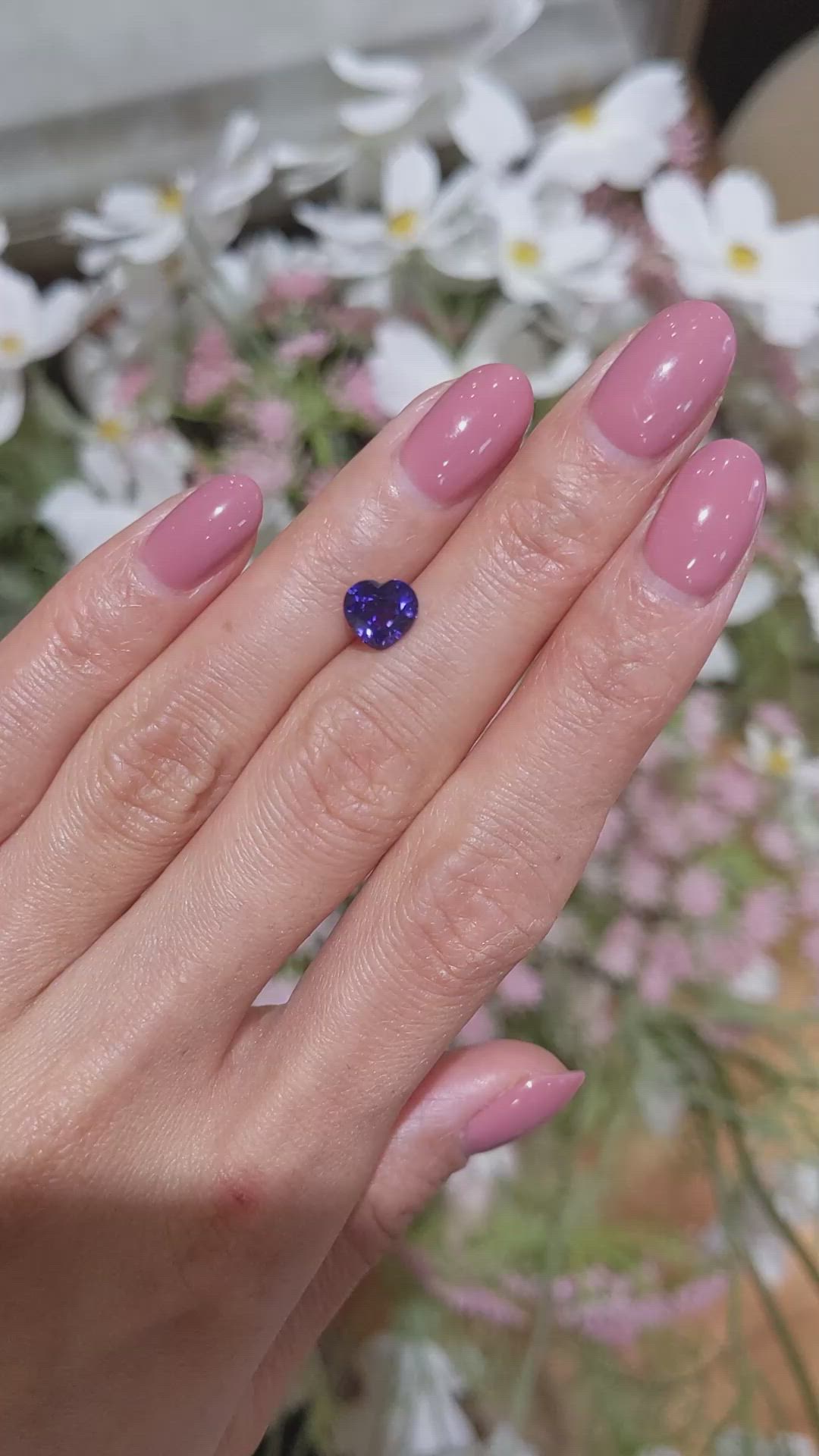 1.73 Ct. Color Change Sapphire from Ceylon (Sri Lanka) Size Video