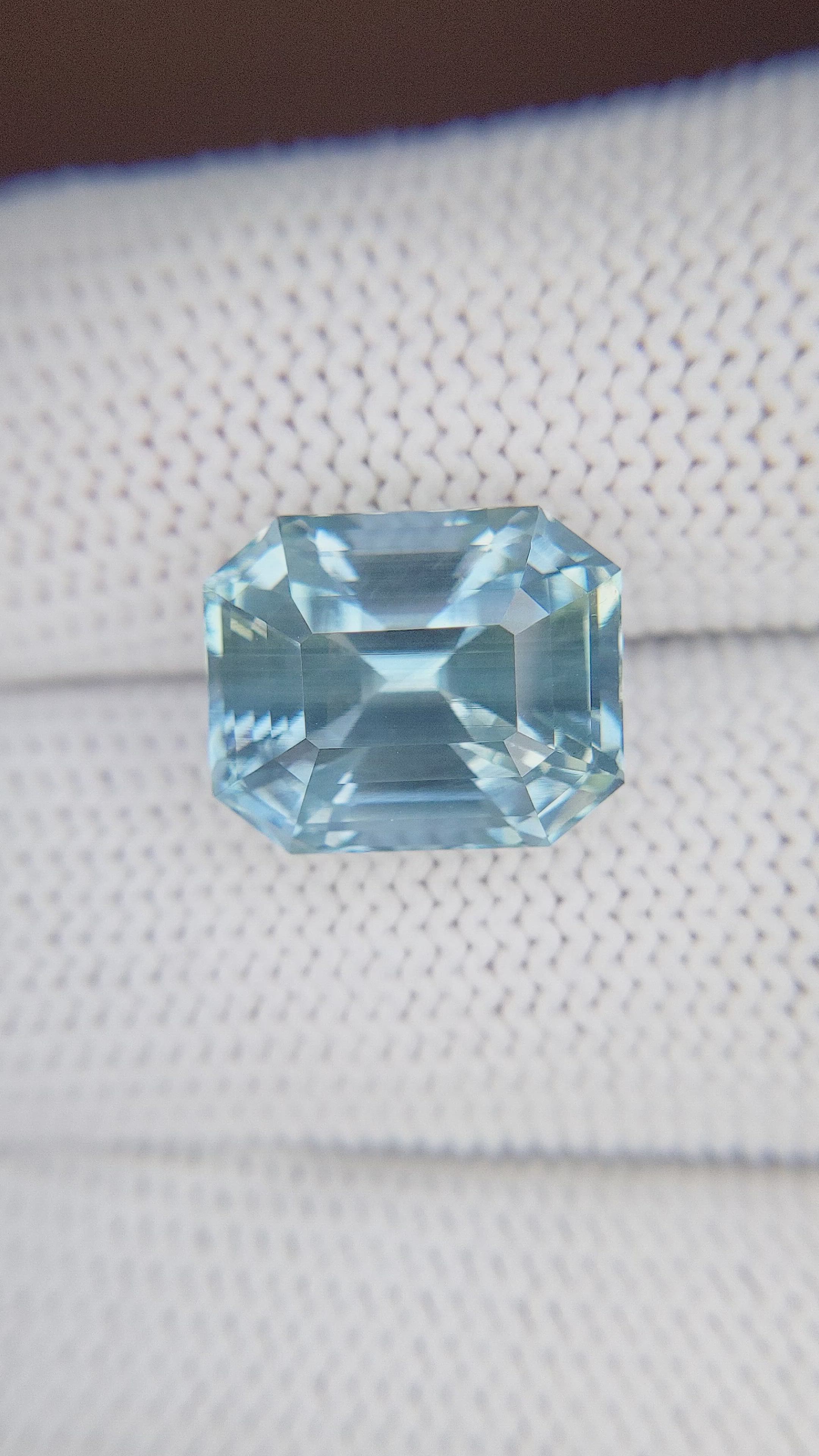 11.02 Ct. Greenish Blue Sapphire from Madagascar Size Video