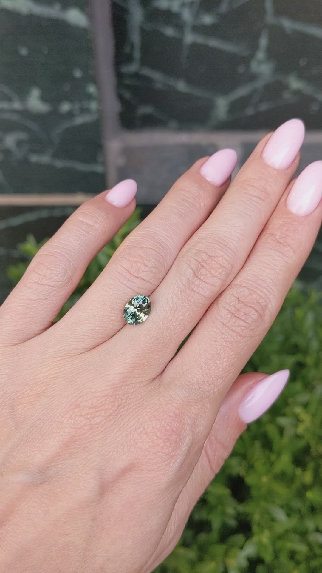 2.53 Ct. Bi Color Sapphire from Madagascar Size Video