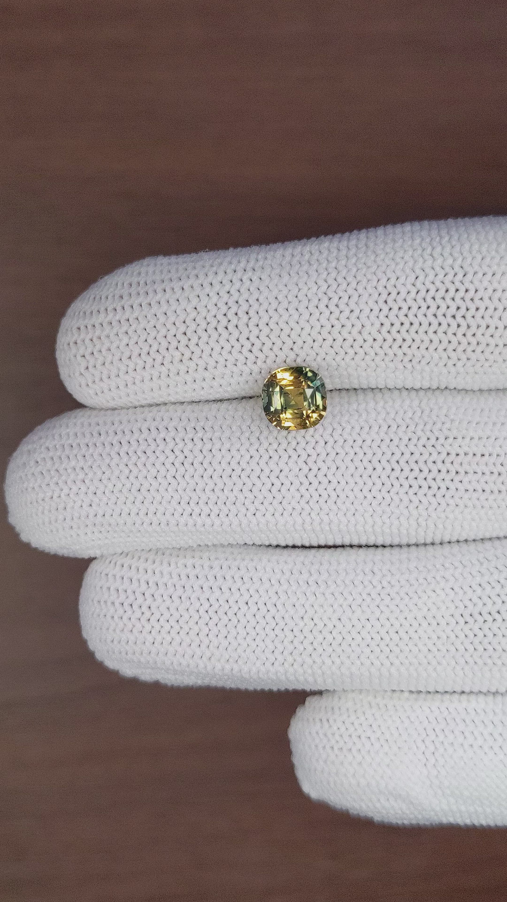 2.67 Ct. Bi Color Sapphire from Madagascar Size Video