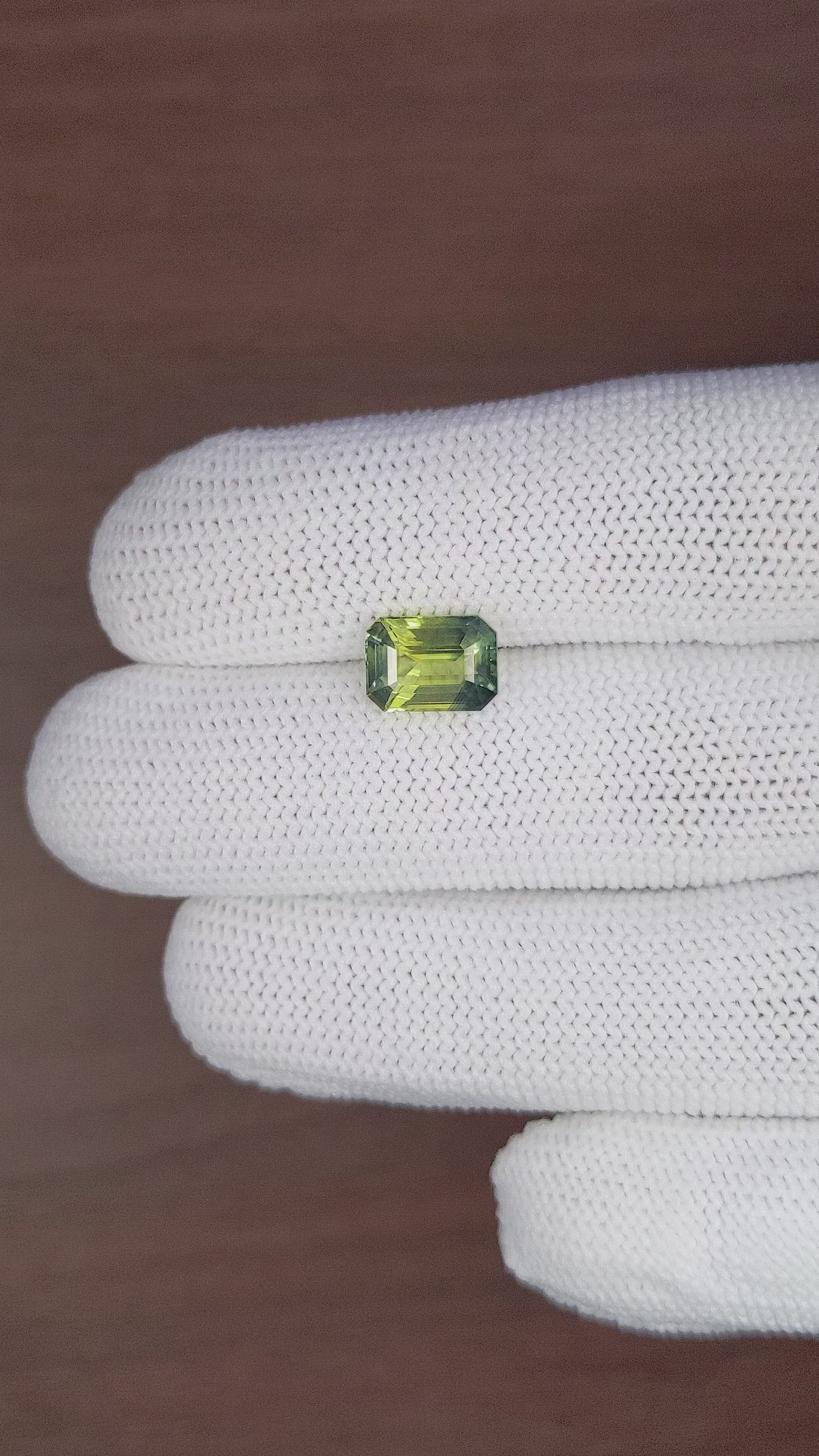 3.02 Ct. Bi Color Sapphire from Madagascar Size Video