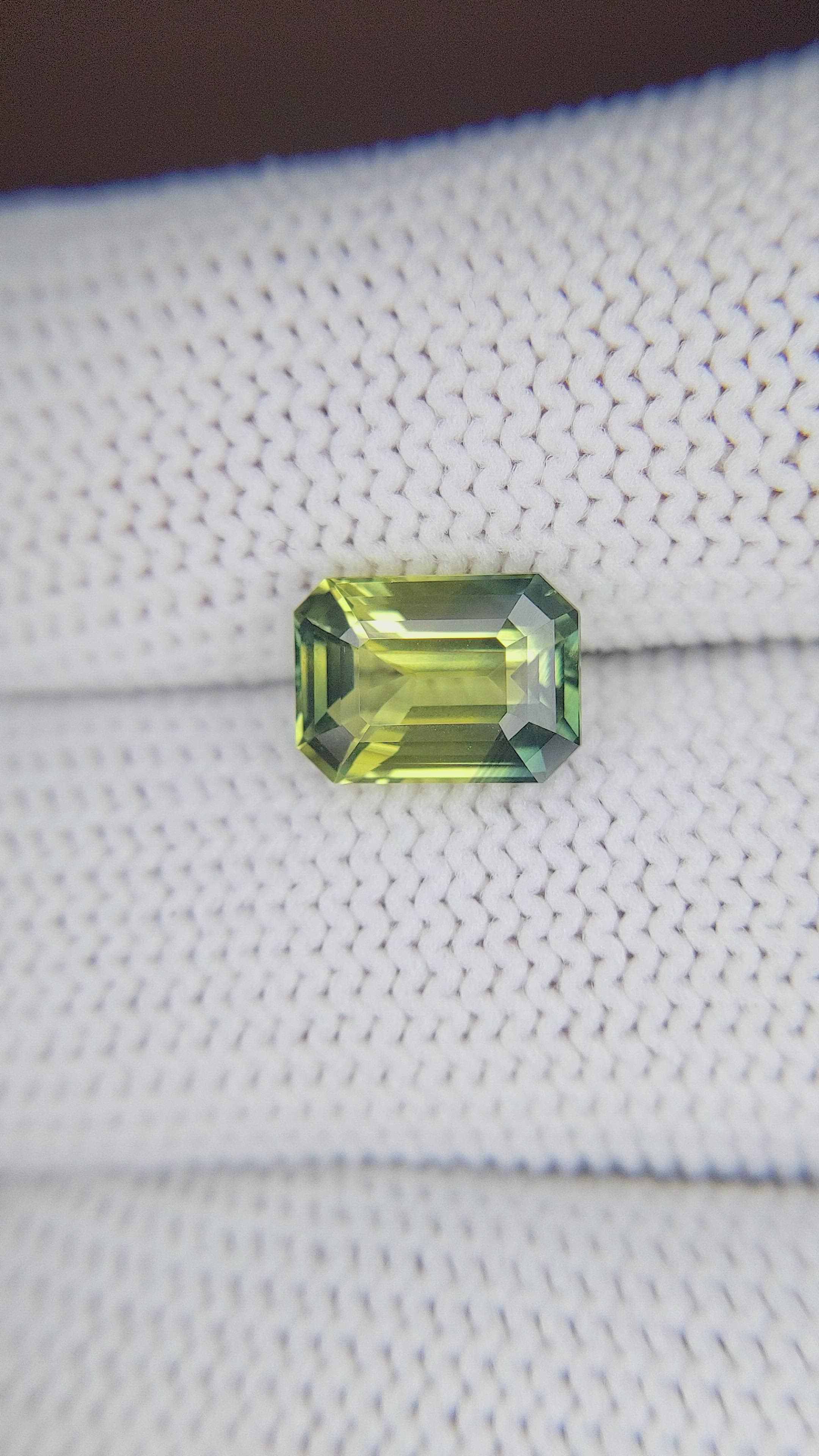 3.02 Ct. Bi Color Sapphire from Madagascar Size Video