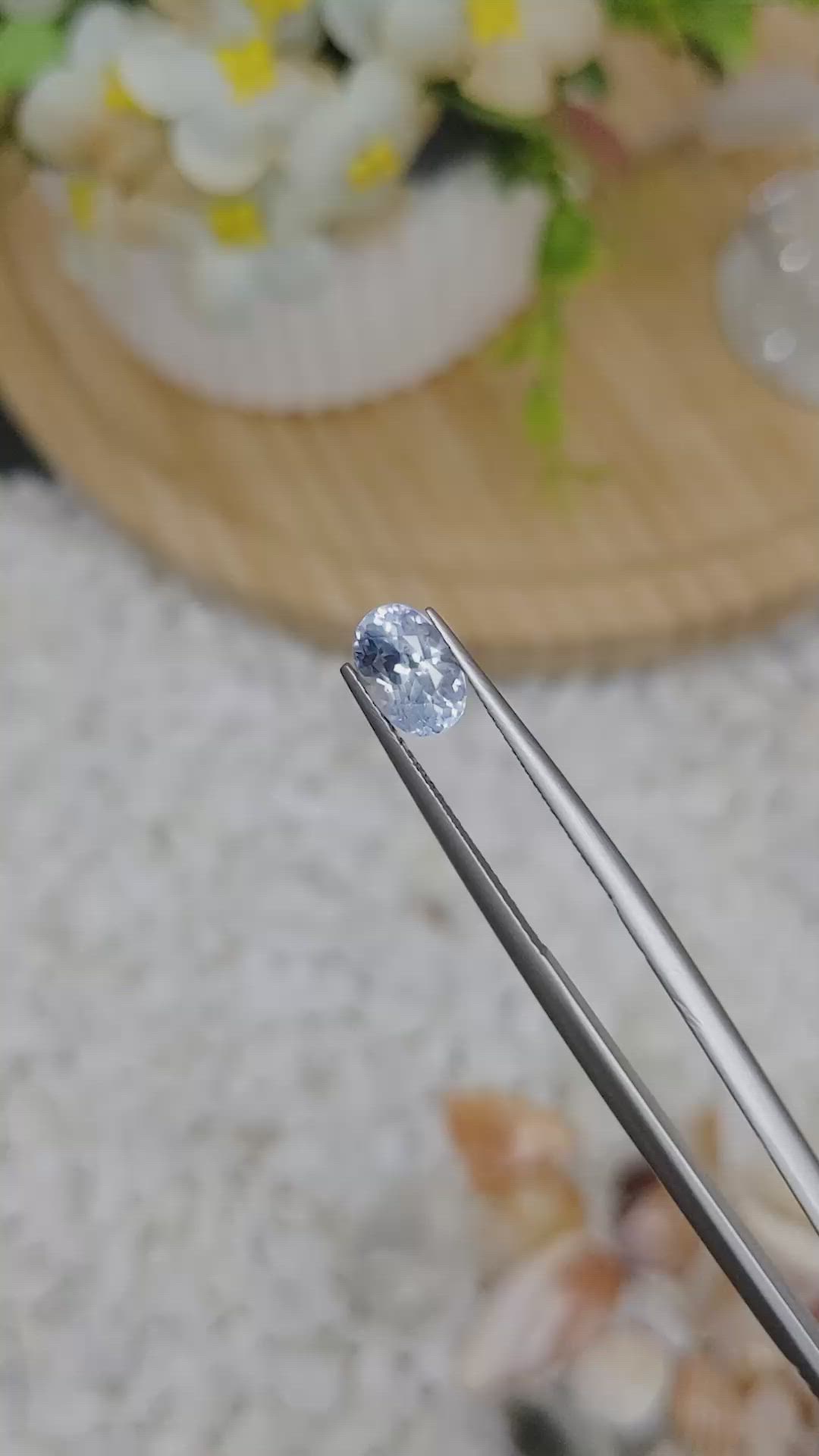 1.48 Ct. Blue Sapphire from Madagascar Size Video