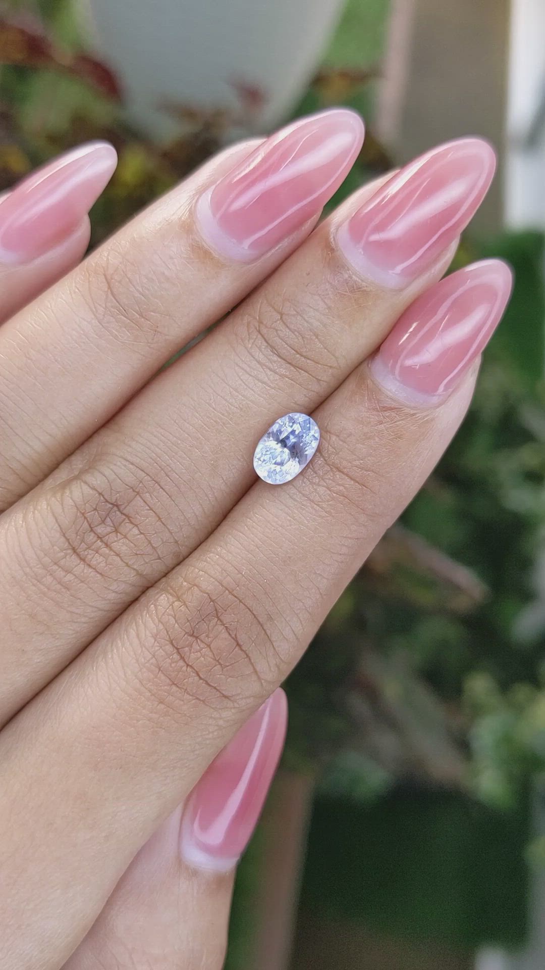 1.48 Ct. Blue Sapphire from Madagascar Size Video