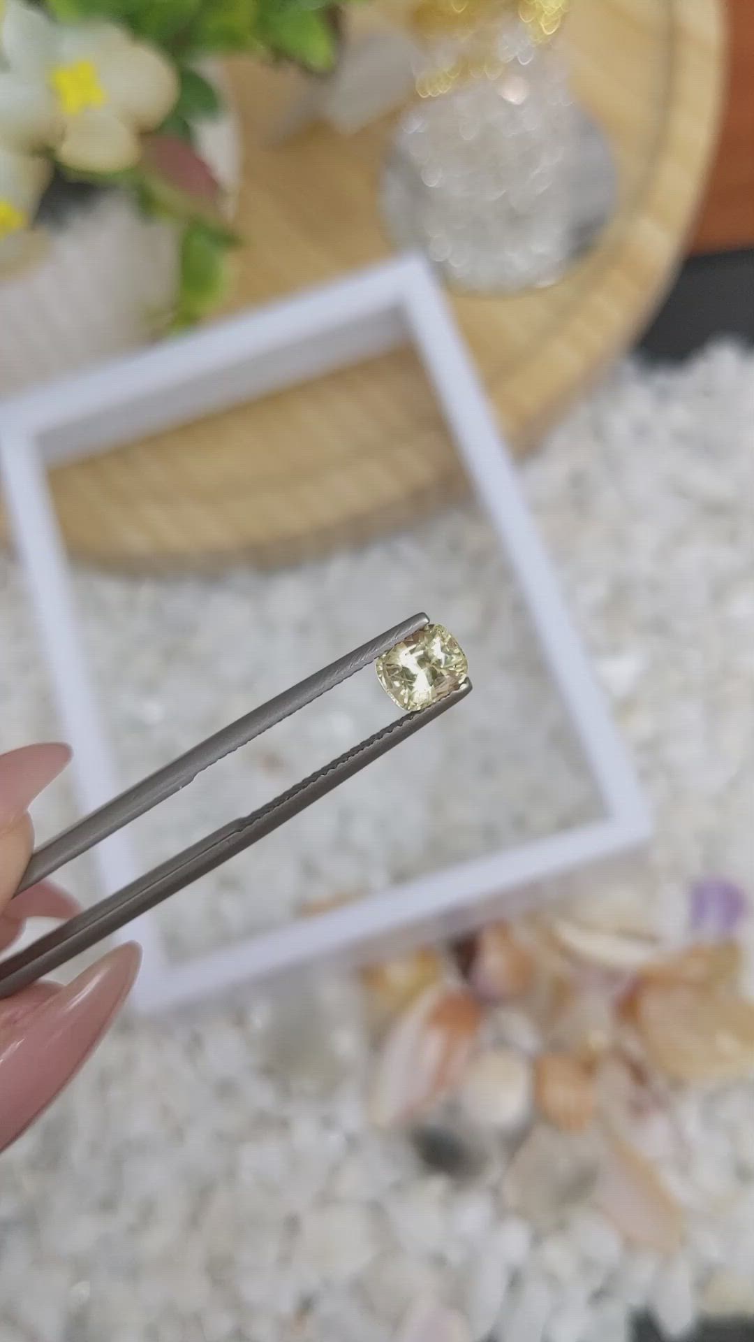 1.16 Ct. Yellow Sapphire from Madagascar Size Video