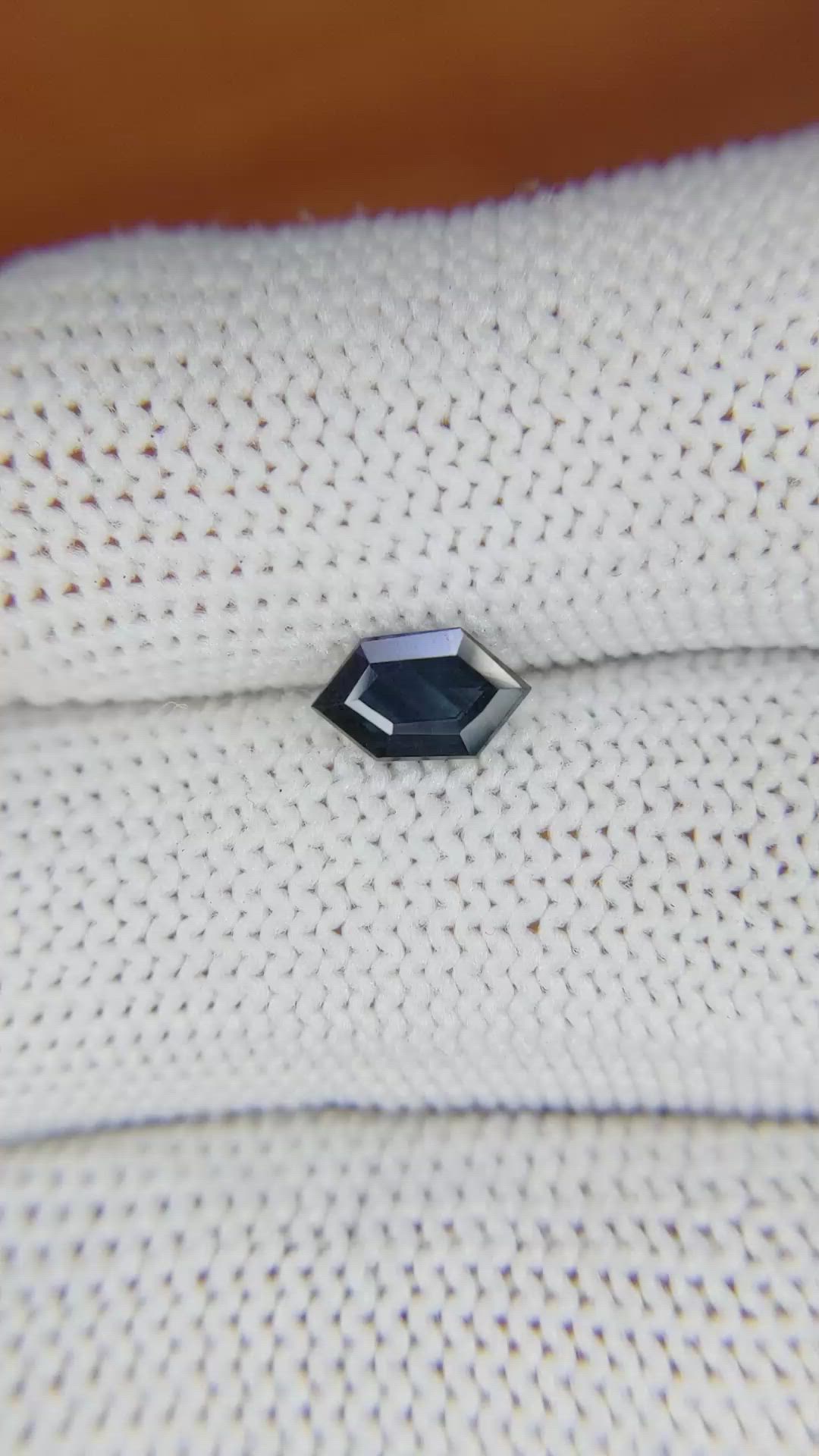 0.83 Ct. Greenish Blue Sapphire from Madagascar Size Video