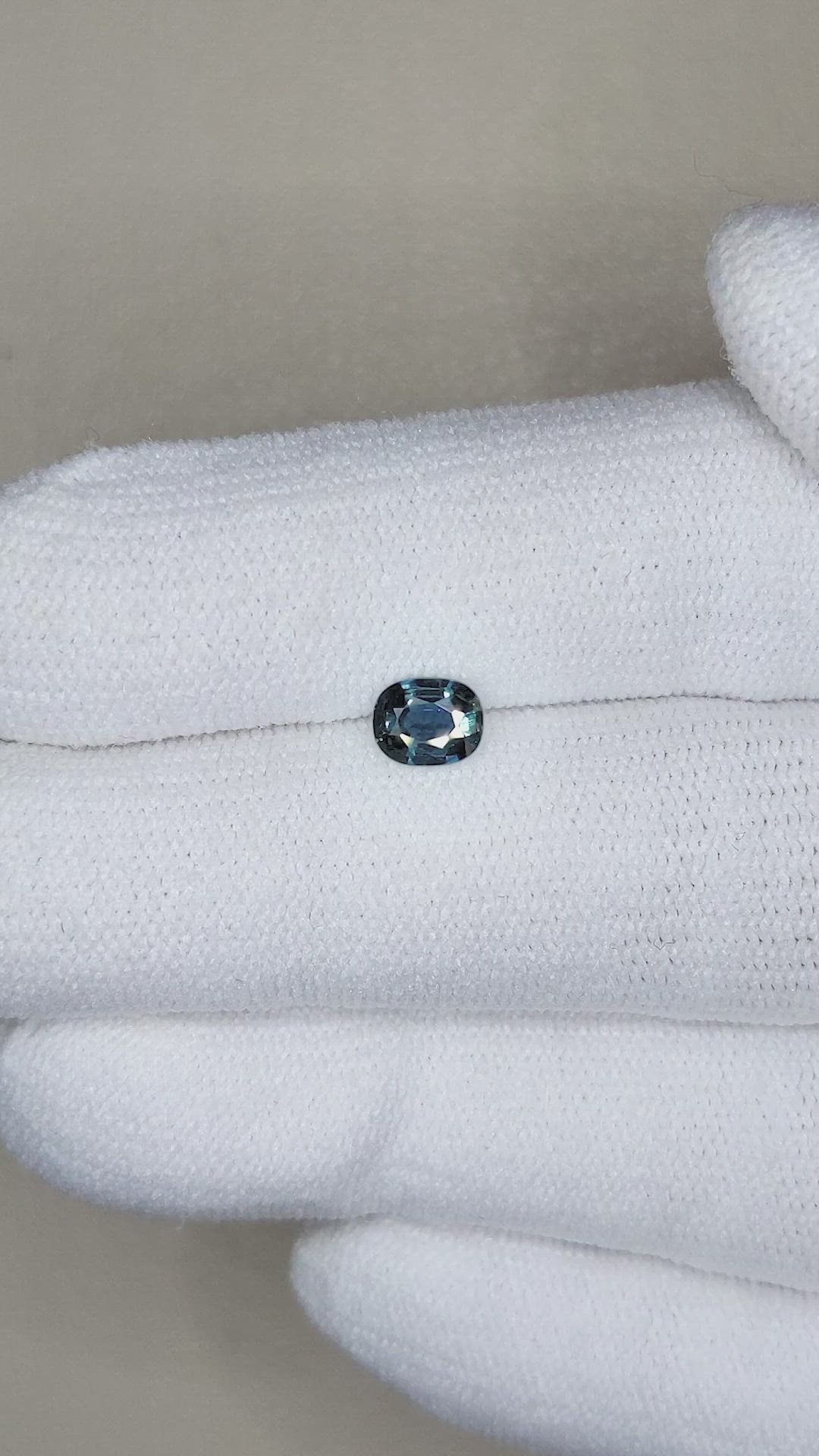 0.51 Ct. Blue Sapphire from Ceylon (Sri Lanka) Size Video