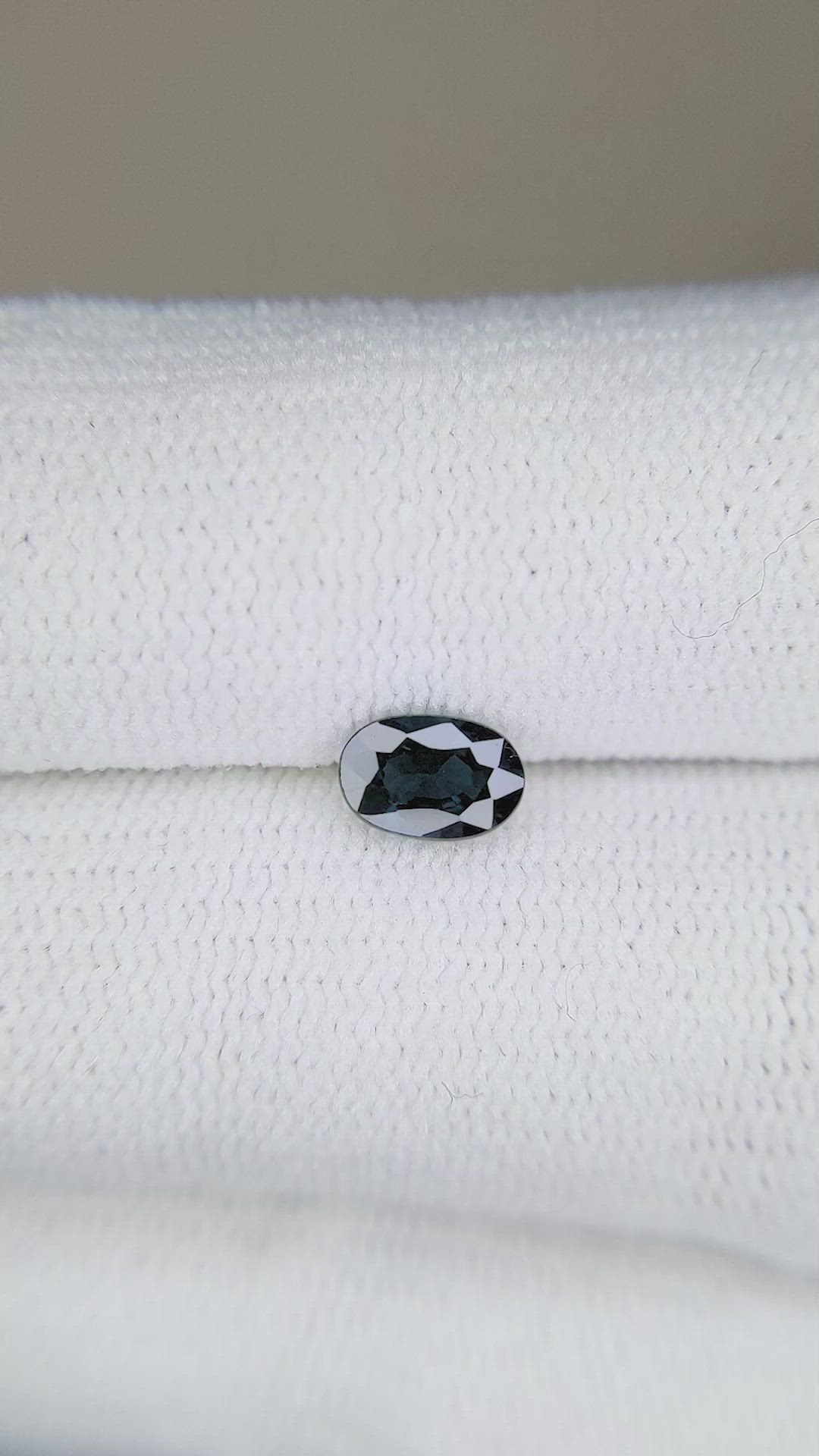 0.60 Ct. Blue Sapphire from Ceylon (Sri Lanka) Size Video